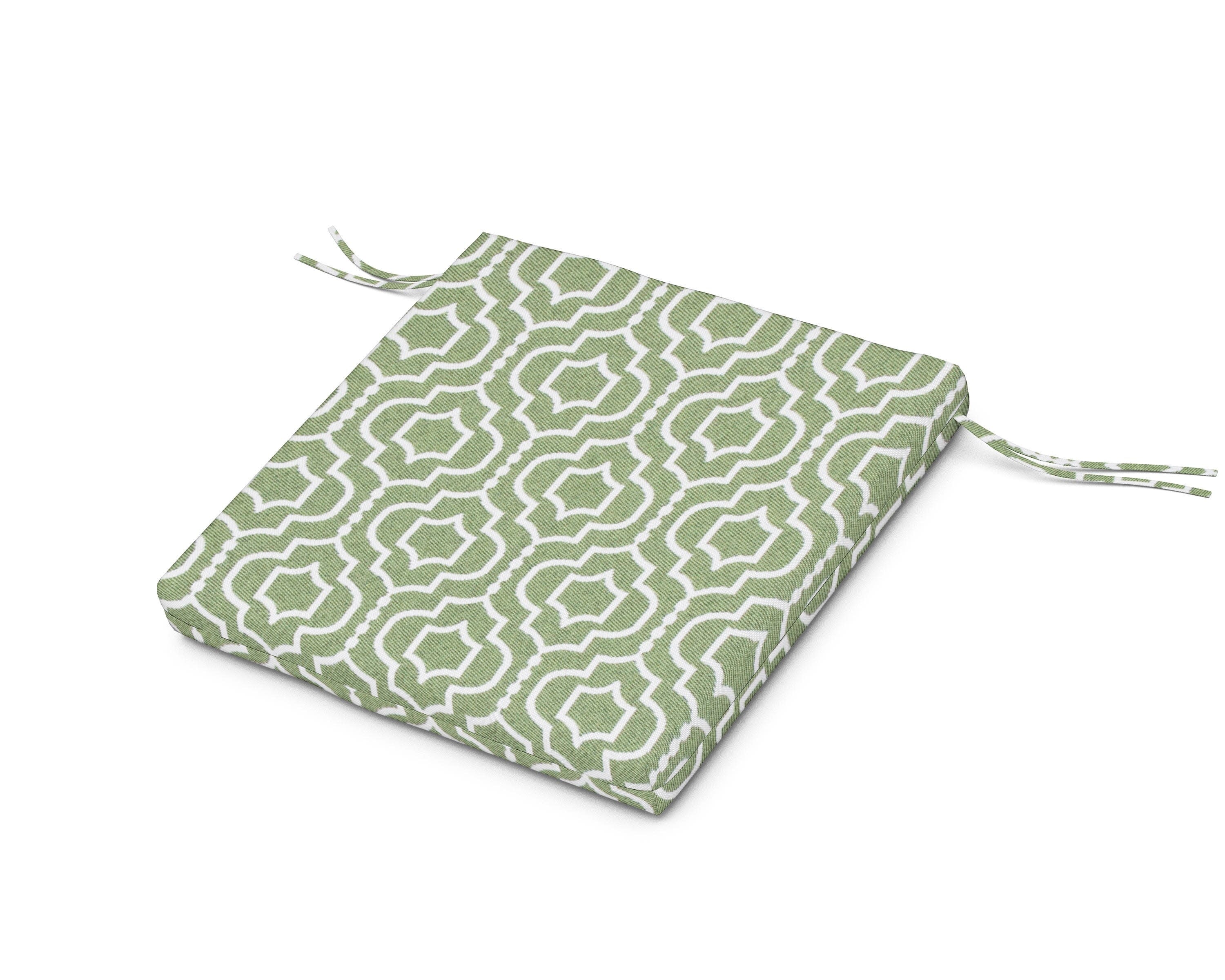 20 x 20 Seat Cushion in Tensil Moss