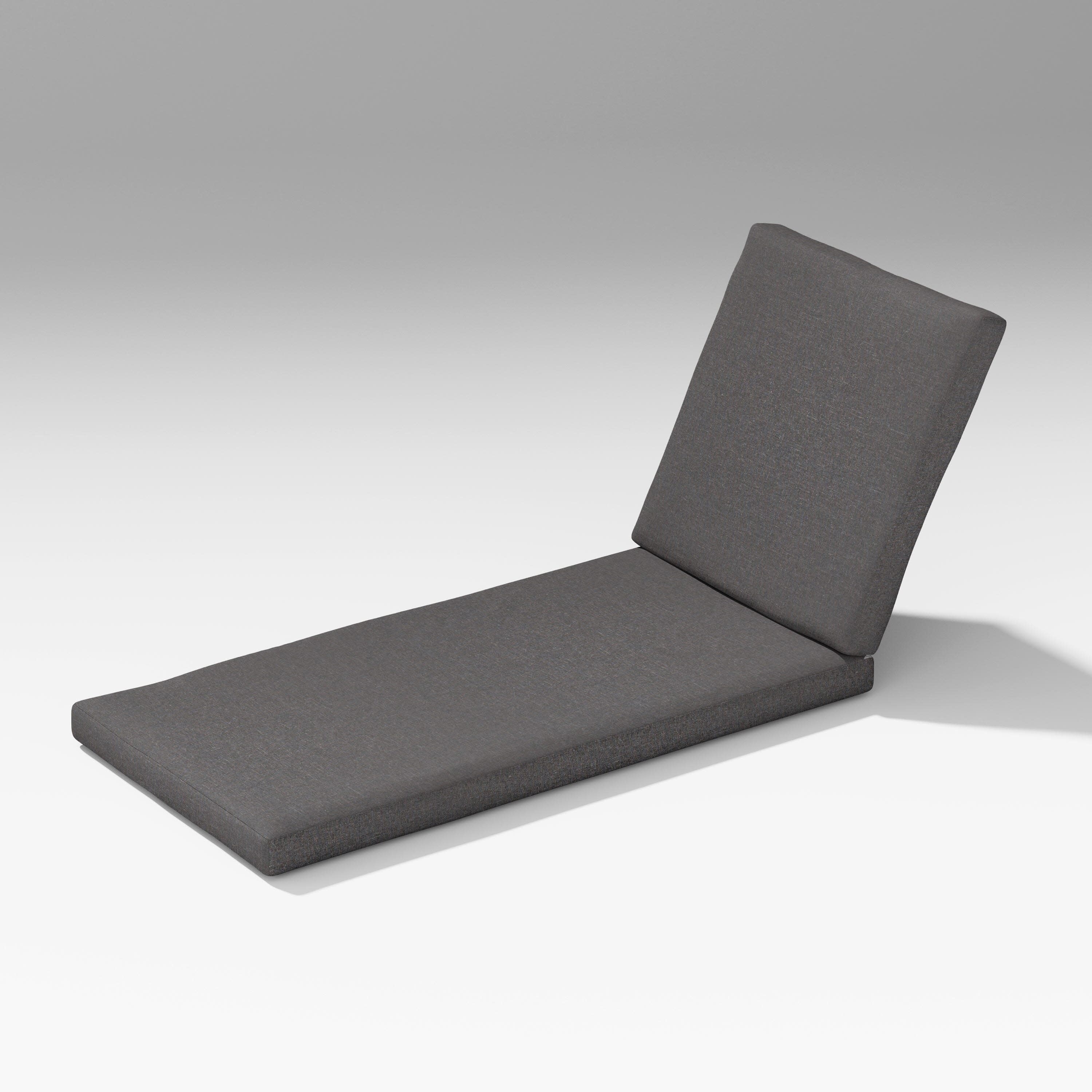 Estate Chaise Lounge Full Cushion in Ash Charcoal