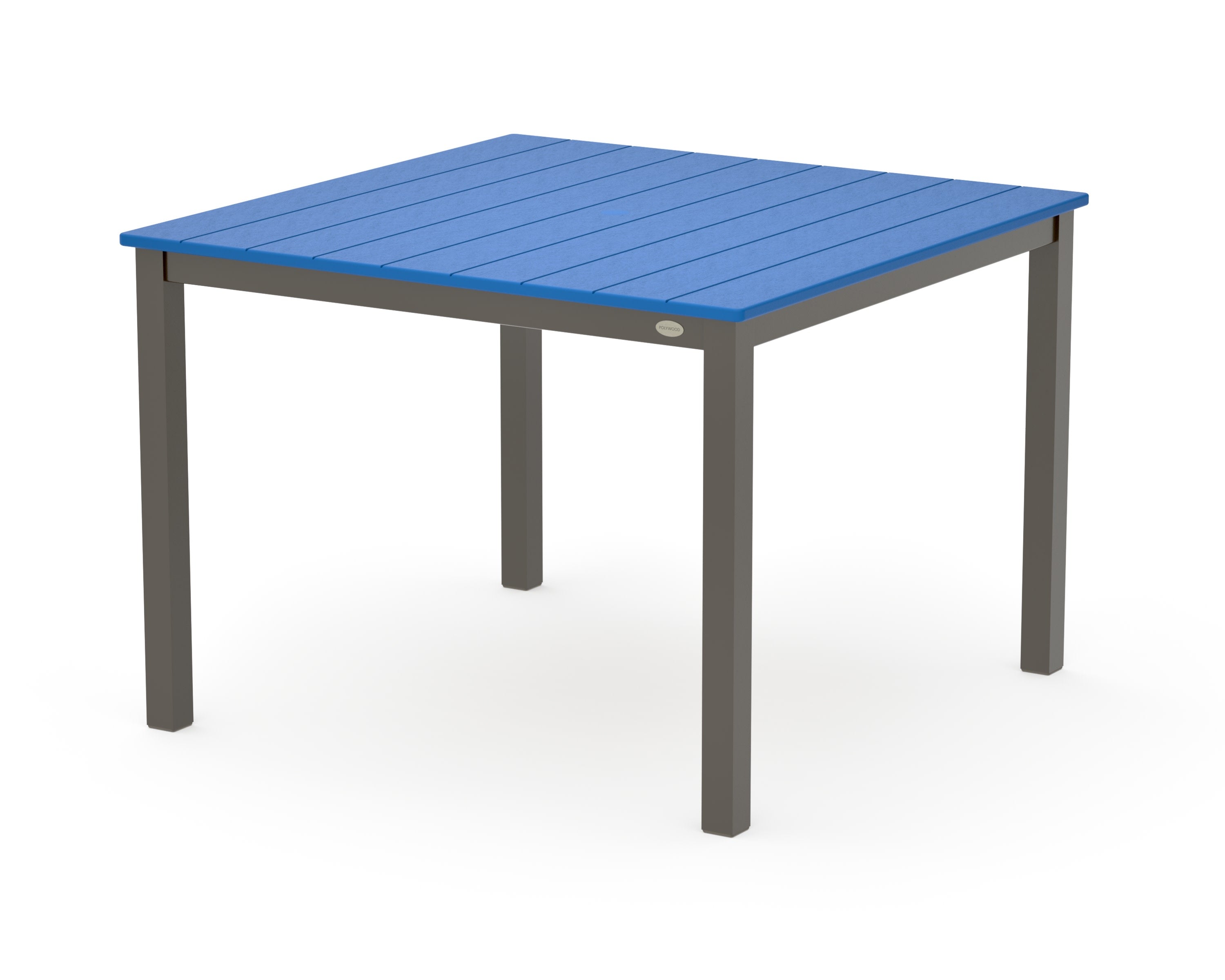 Main Street 42 x 42 Dining Table in Bronze / Pacific Blue