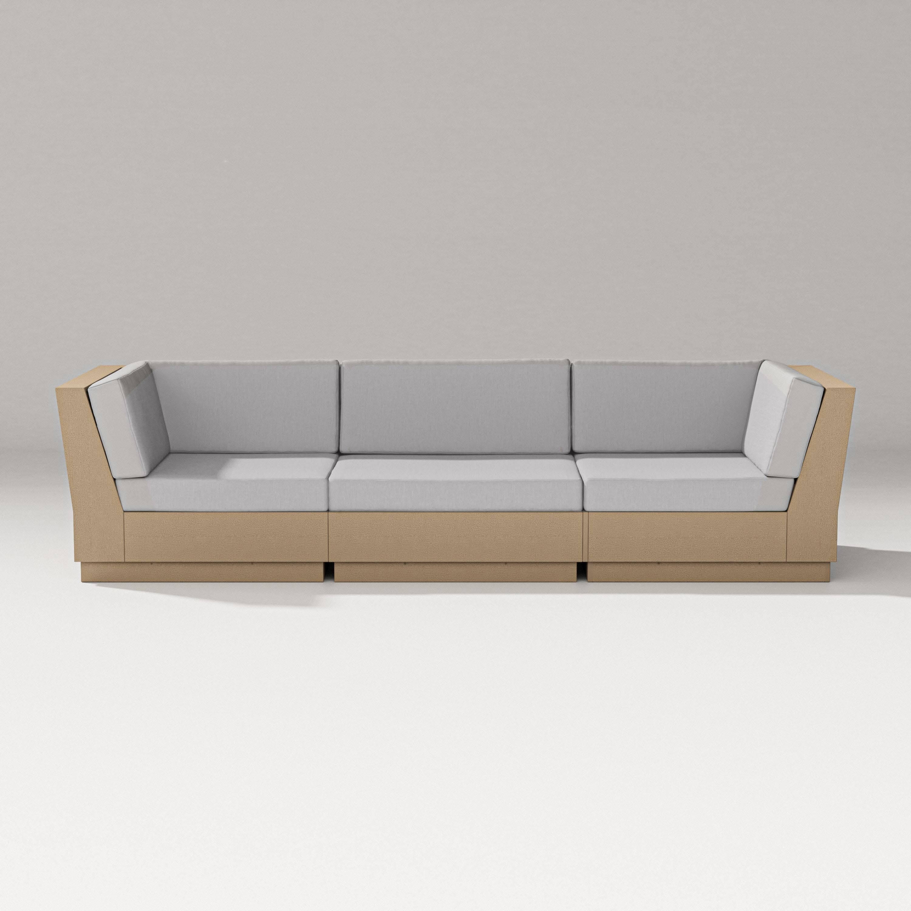Elevate Sofa Sectional in Vintage Sahara / Granite