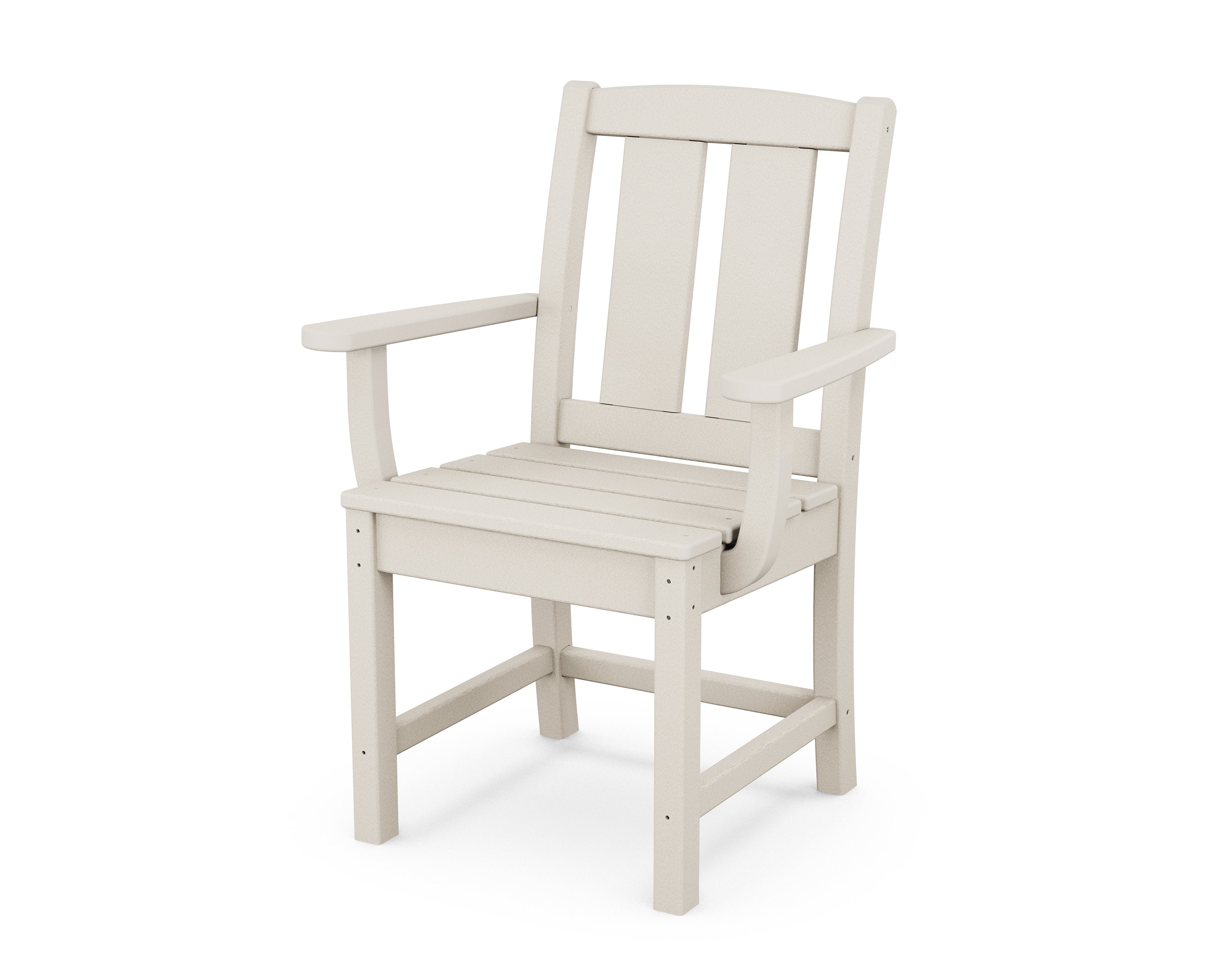 Mission Dining Arm Chair in Sand