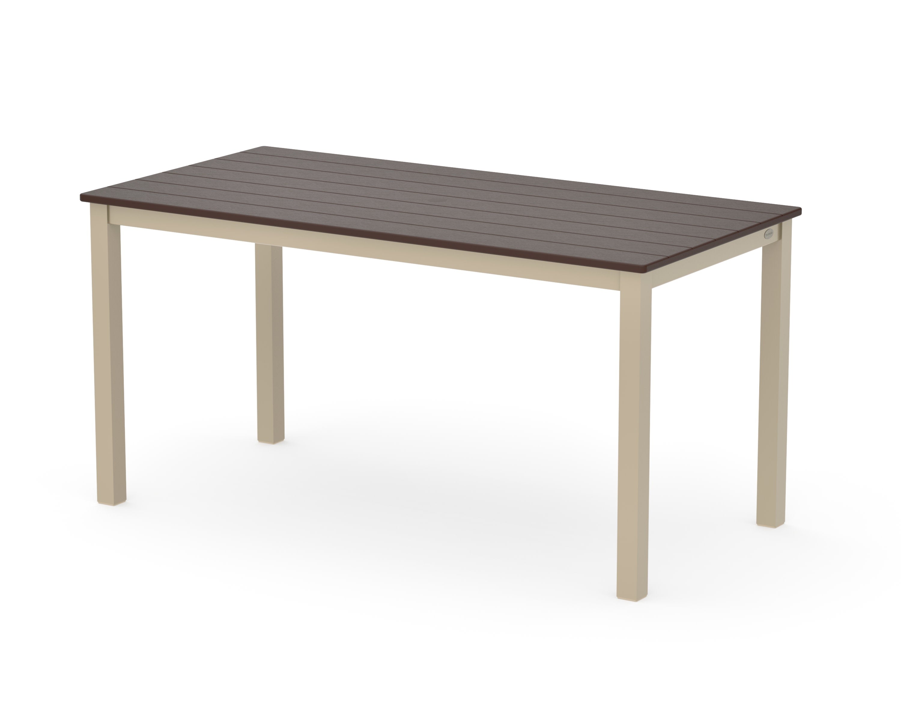 Main Street 30 x 60 Dining Table in Sand / Mahogany