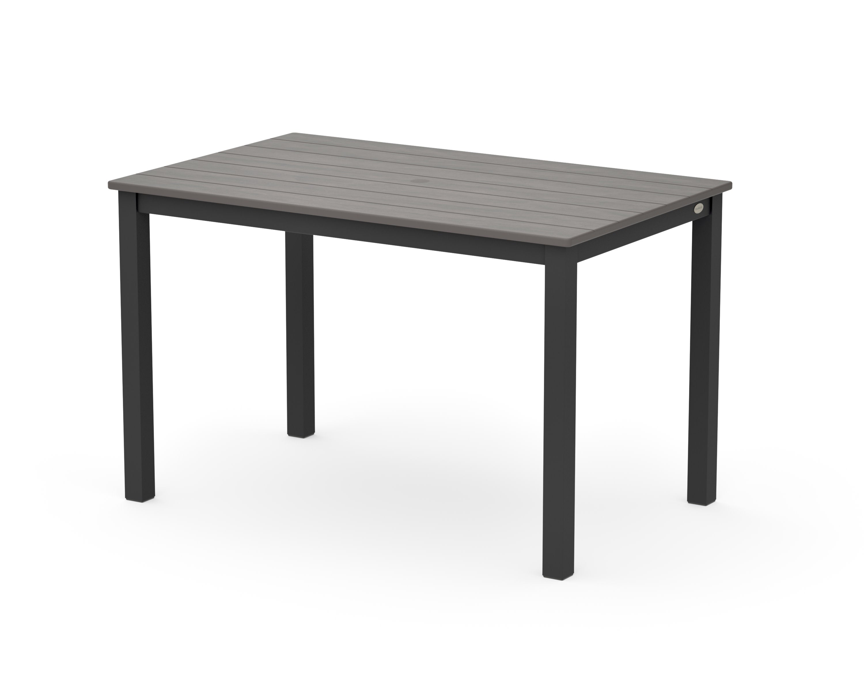 Main Street 30 x 48 Dining Table in Black / Driftwood