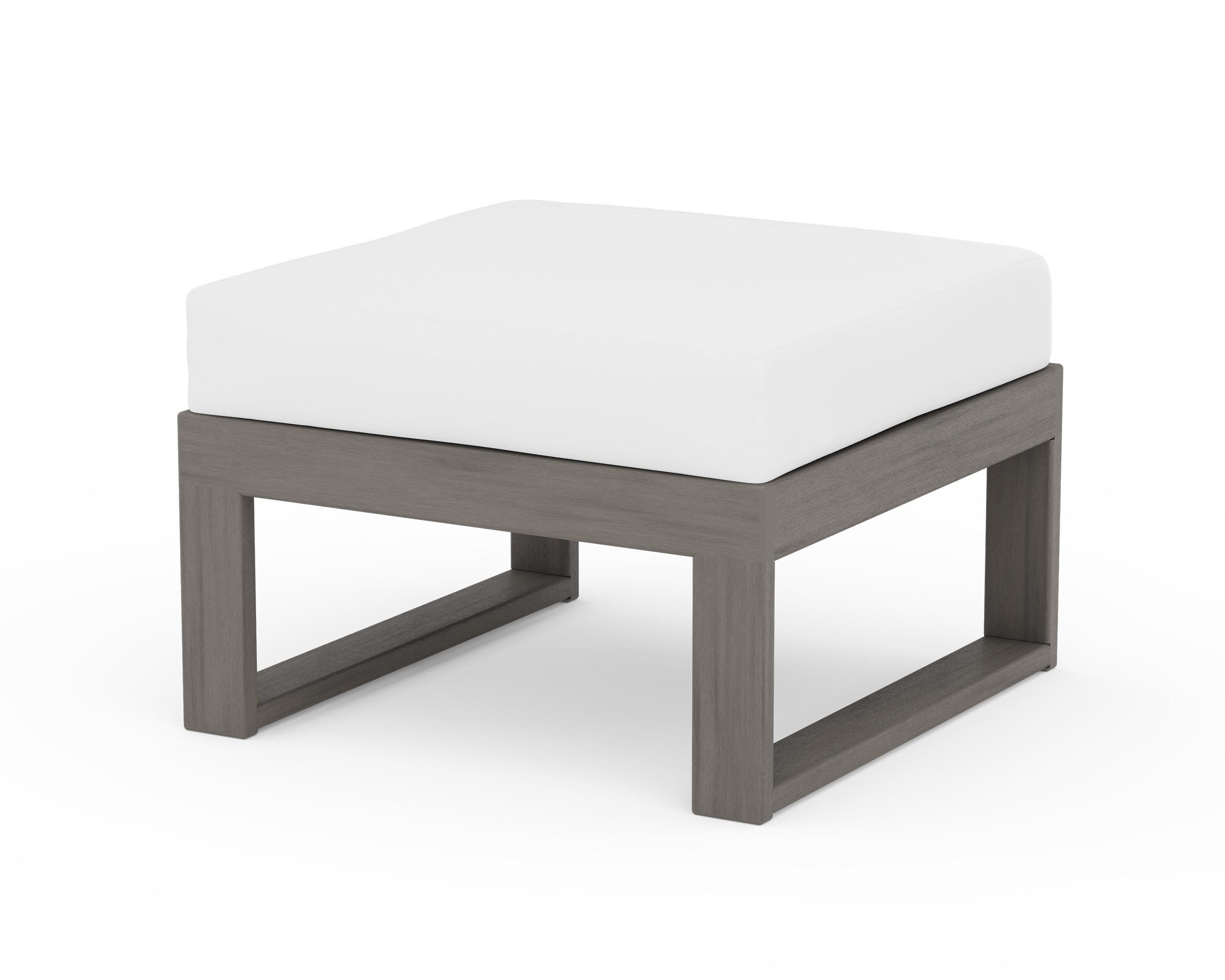Modular Ottoman - Modern in Driftwood / Natural