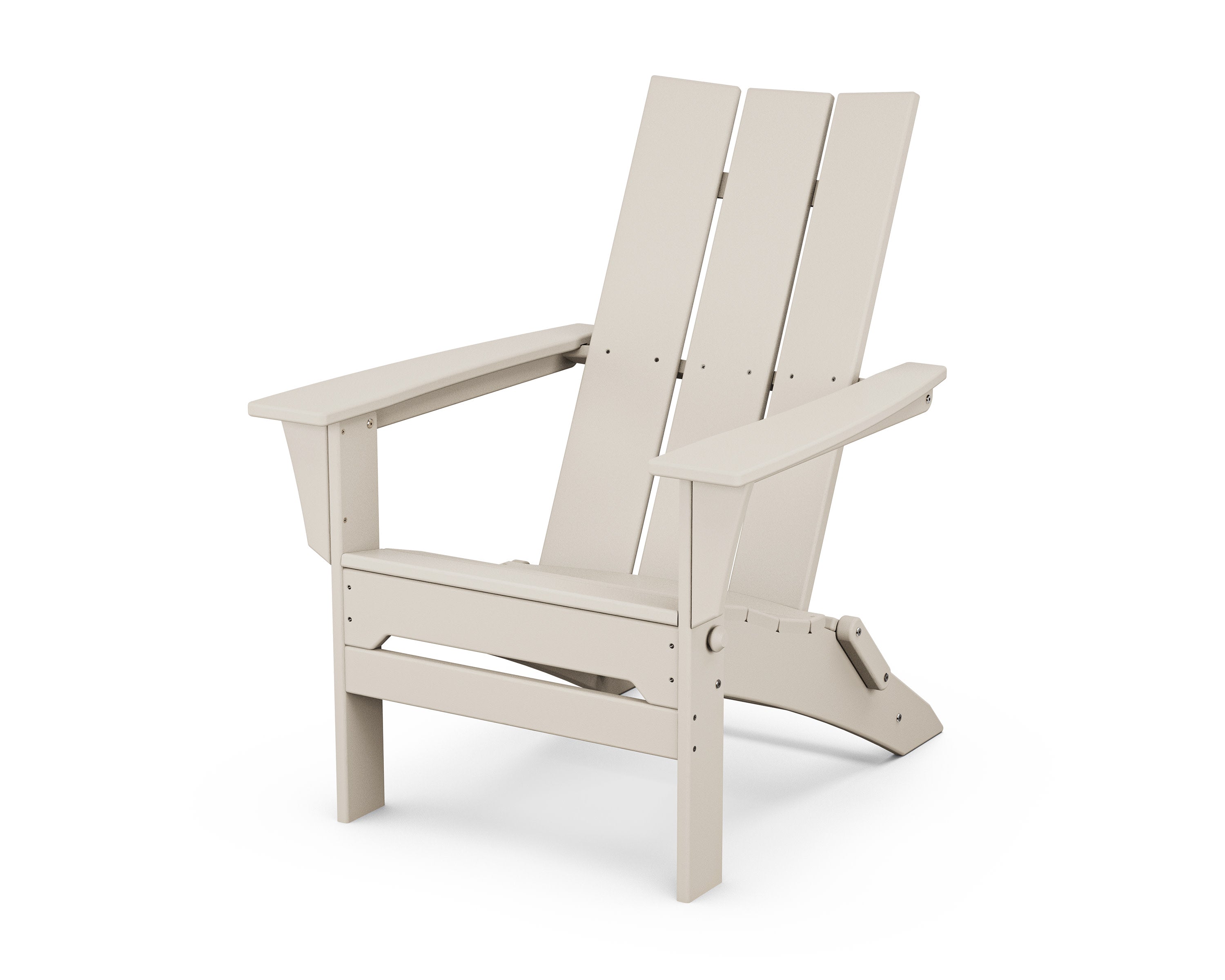Modern Folding Adirondack in Sand