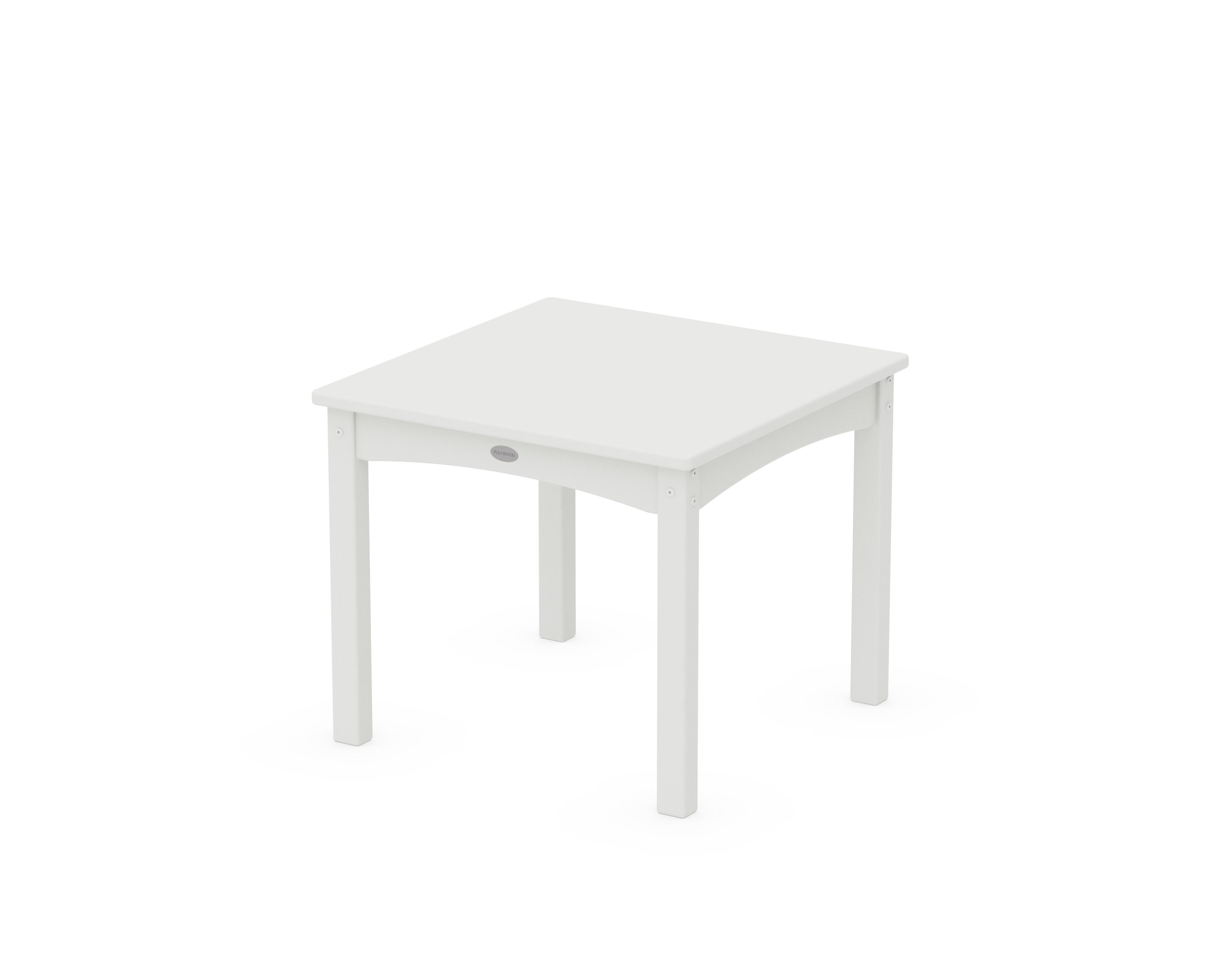 Toddler 24" Dining Table in Vintage White