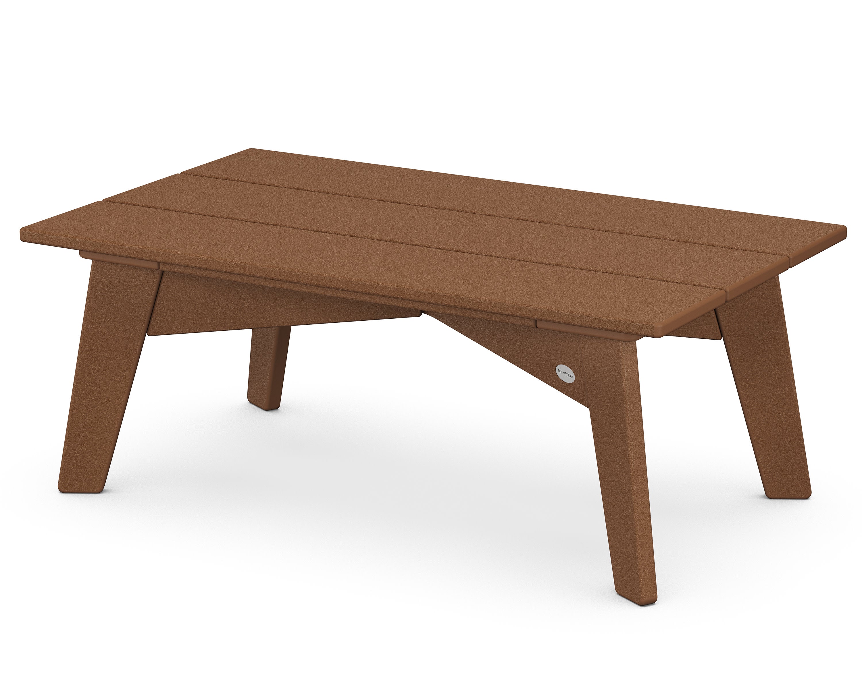 Riviera Modern Coffee Table in Teak