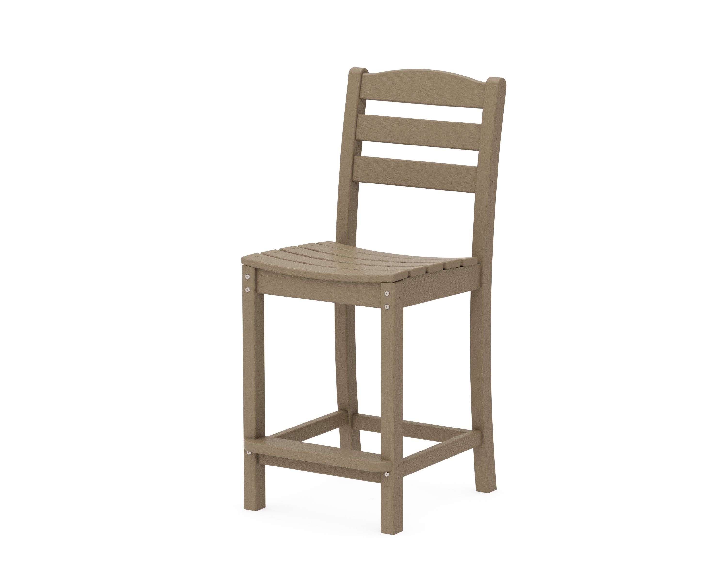 La Casa Caf Counter Side Chair in Vintage Sahara