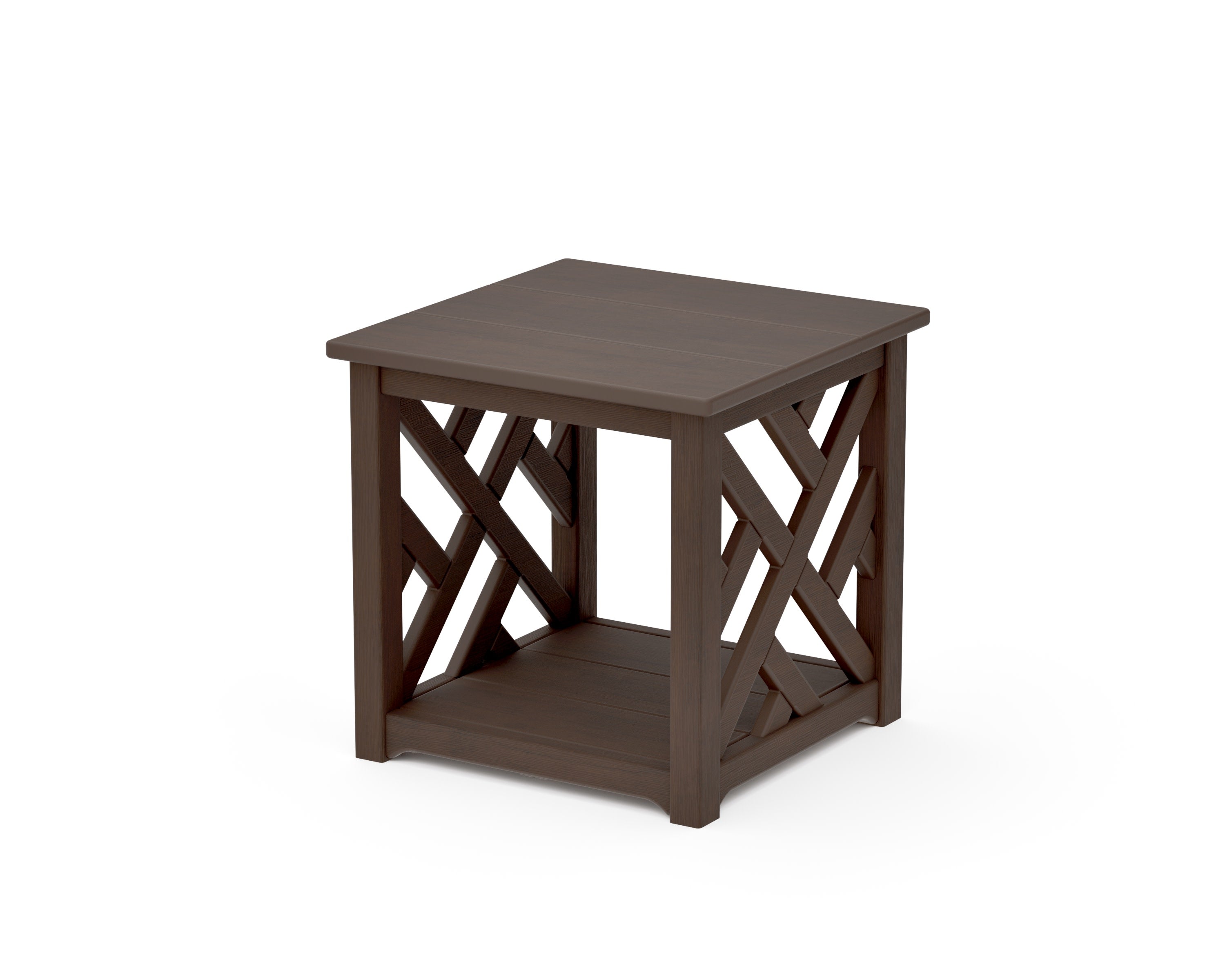 Chippendale Accent Table in Kona
