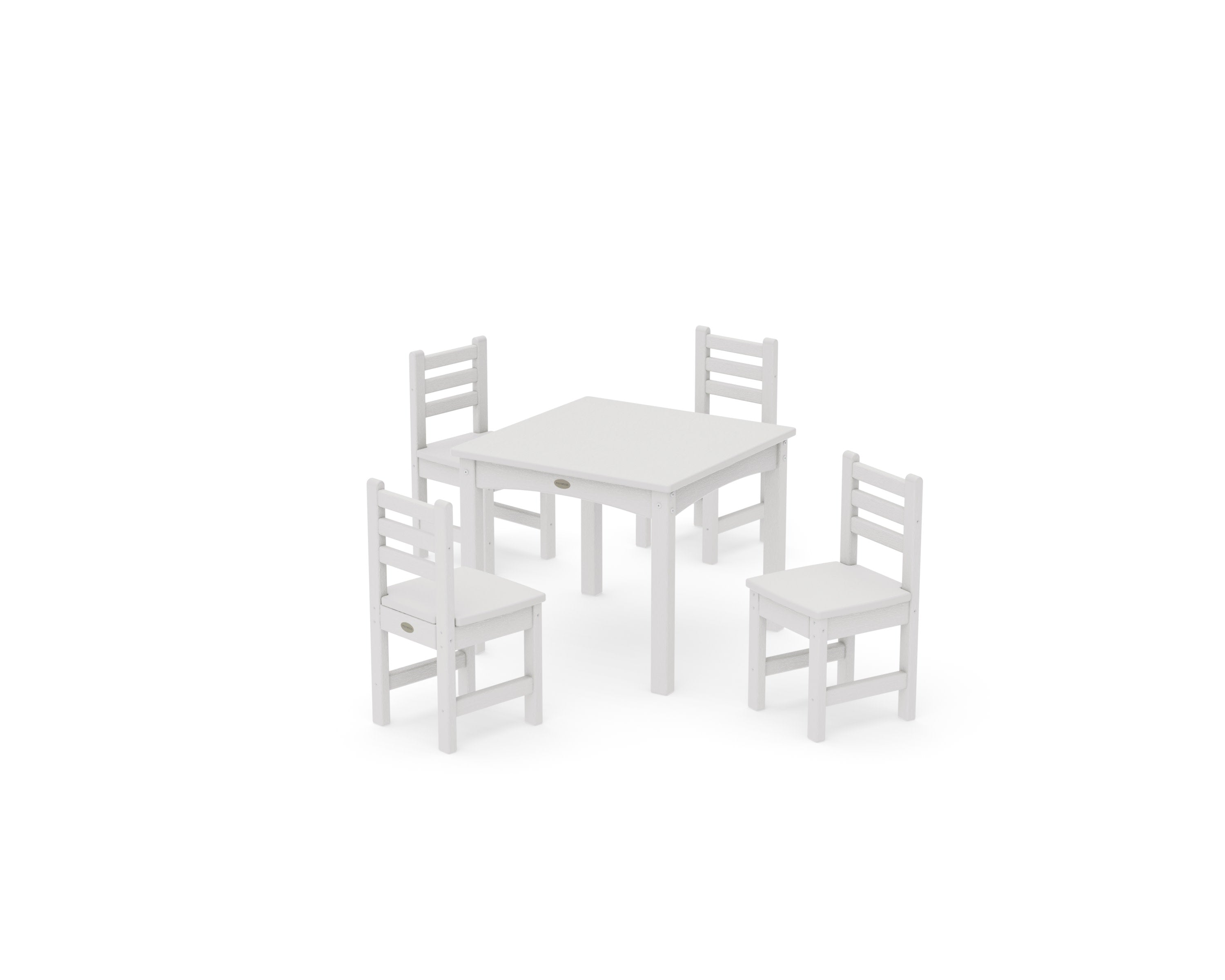 Lakeside Toddler 5-Piece Dining Set in Vintage White