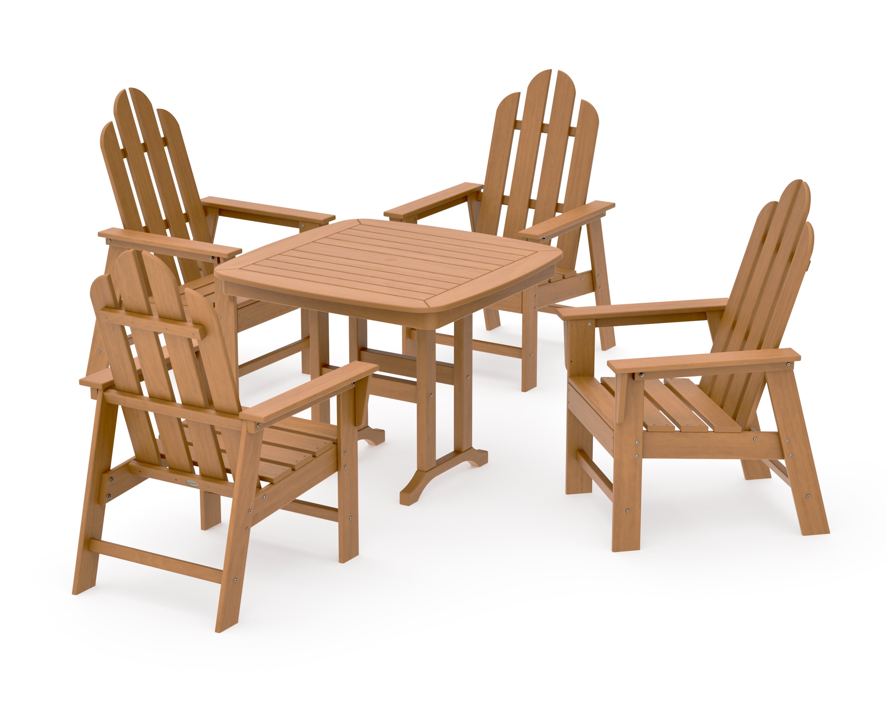 Long Island 5-Piece Dining Set in Natural