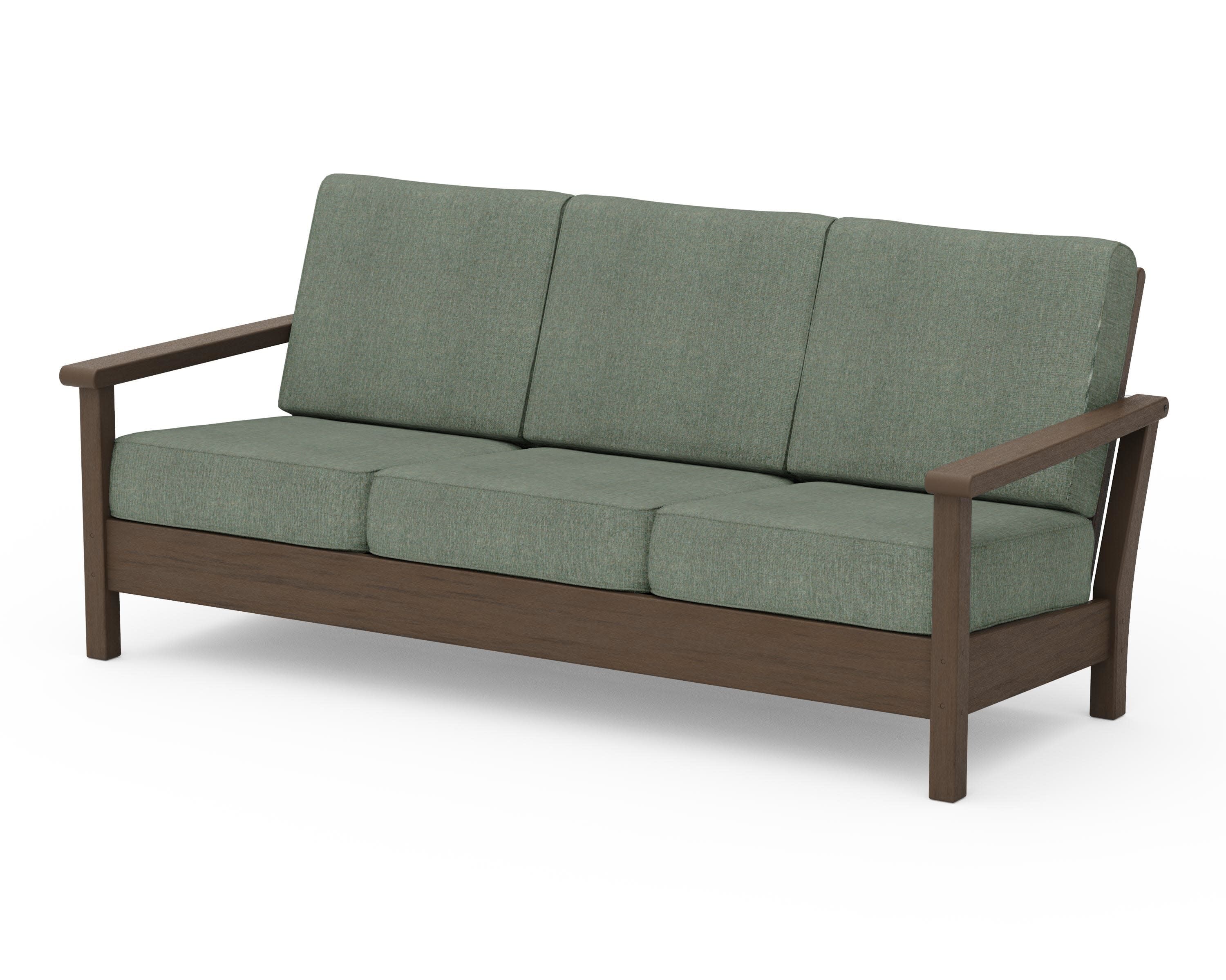 Harbour Deep Seating Sofa in Kona / Cast Sage