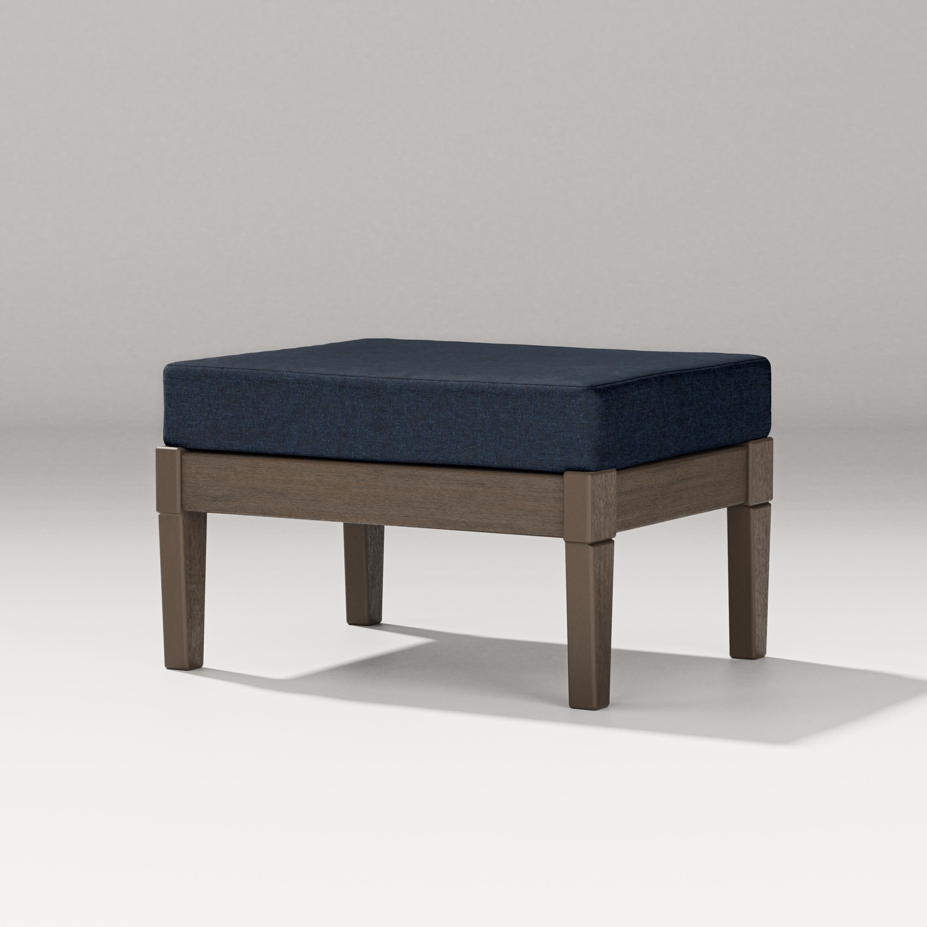 Estate Lounge Ottoman in Kona / Marine Indigo