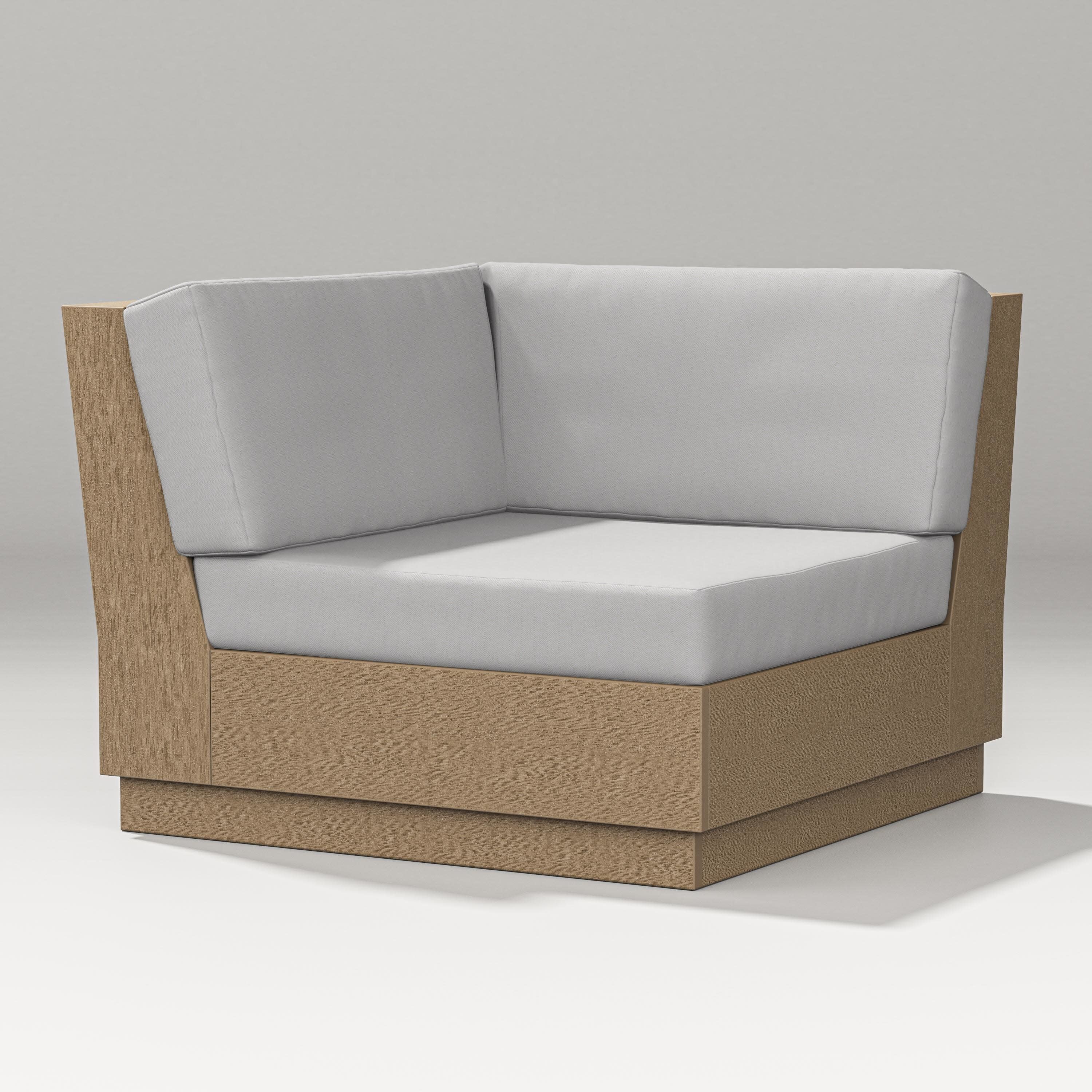 Elevate Modular Corner Chair in Vintage Sahara / Diamond in the Rough