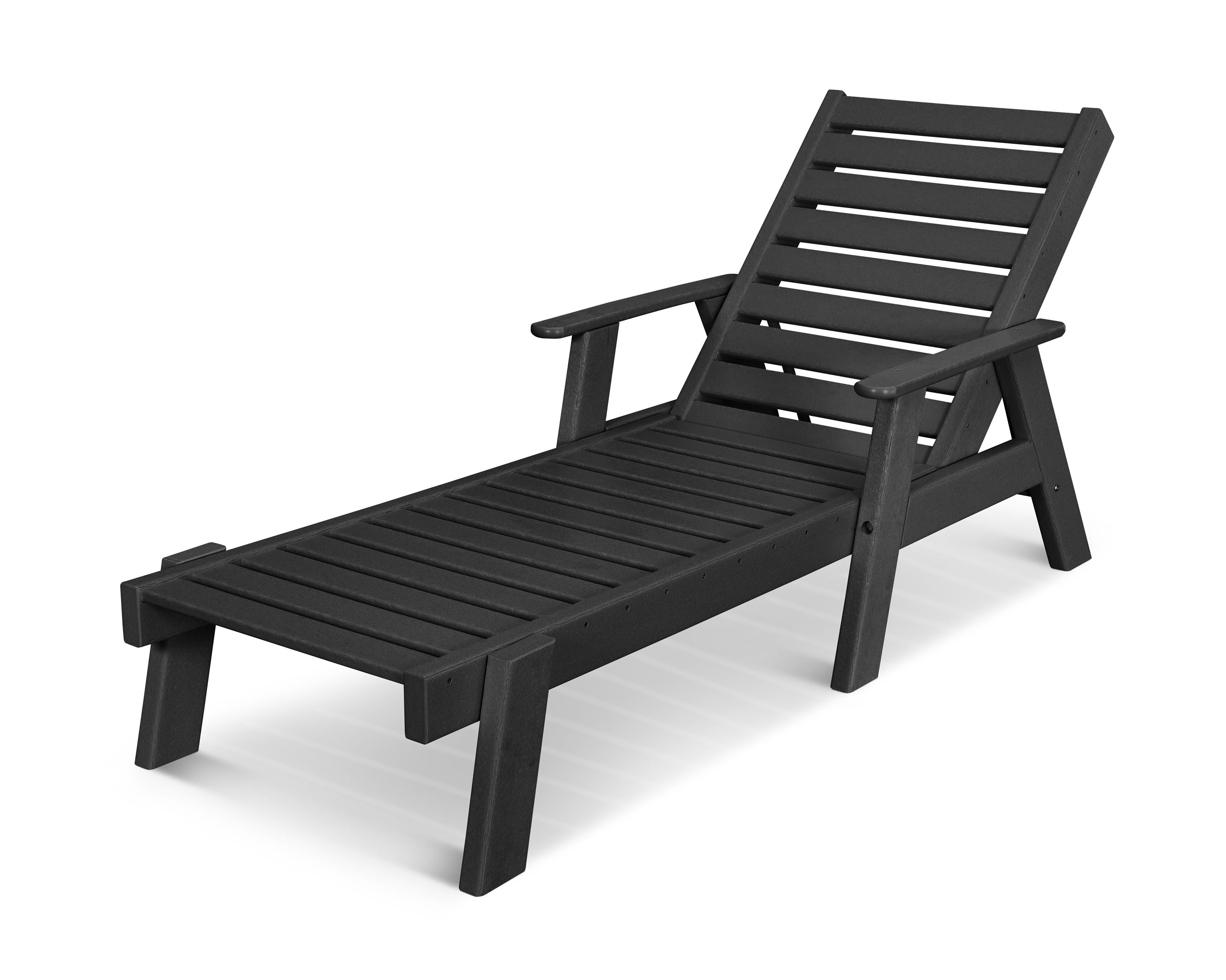 Captain Chaise with Arms in Black