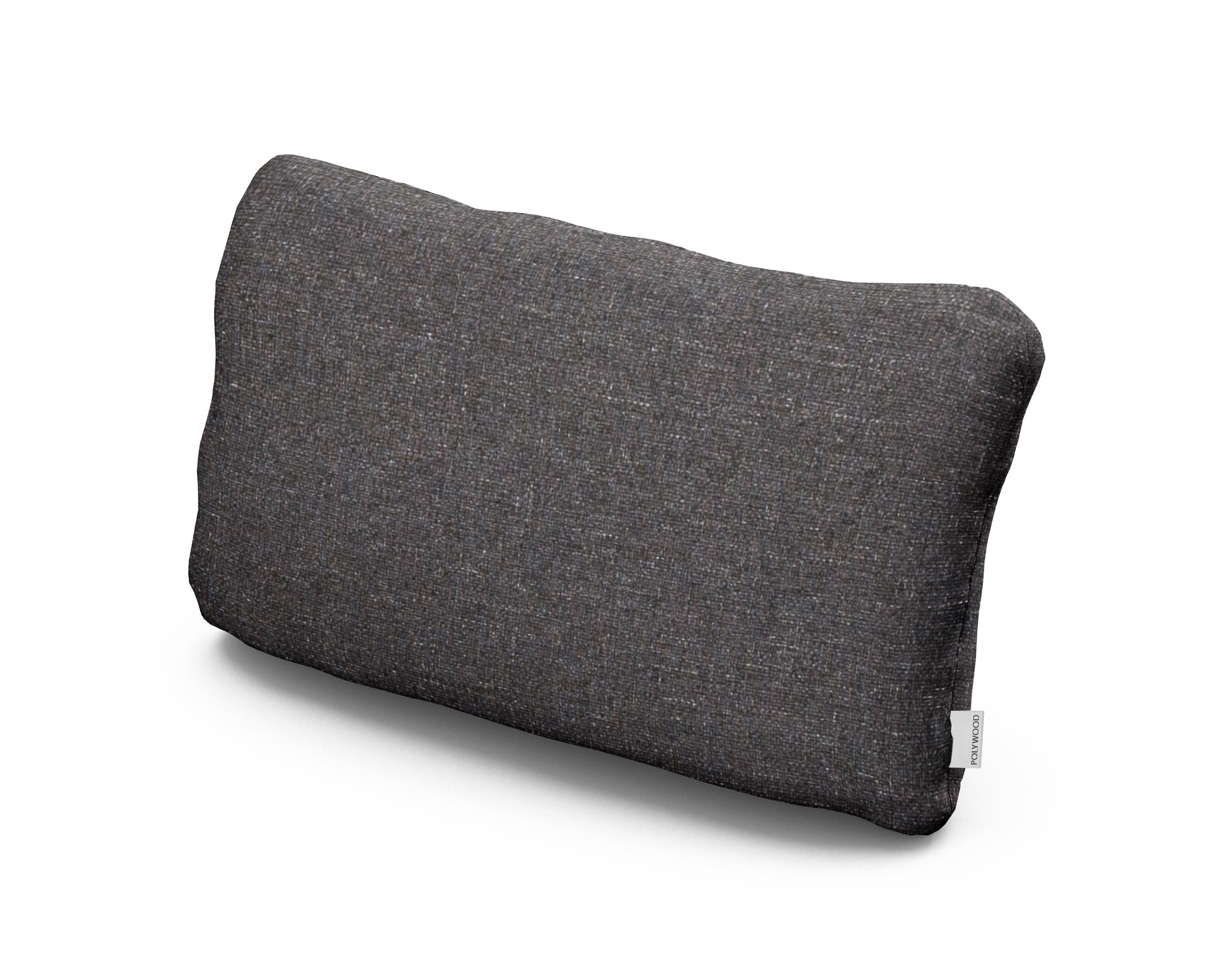 Outdoor Lumbar Pillow in Ash Charcoal
