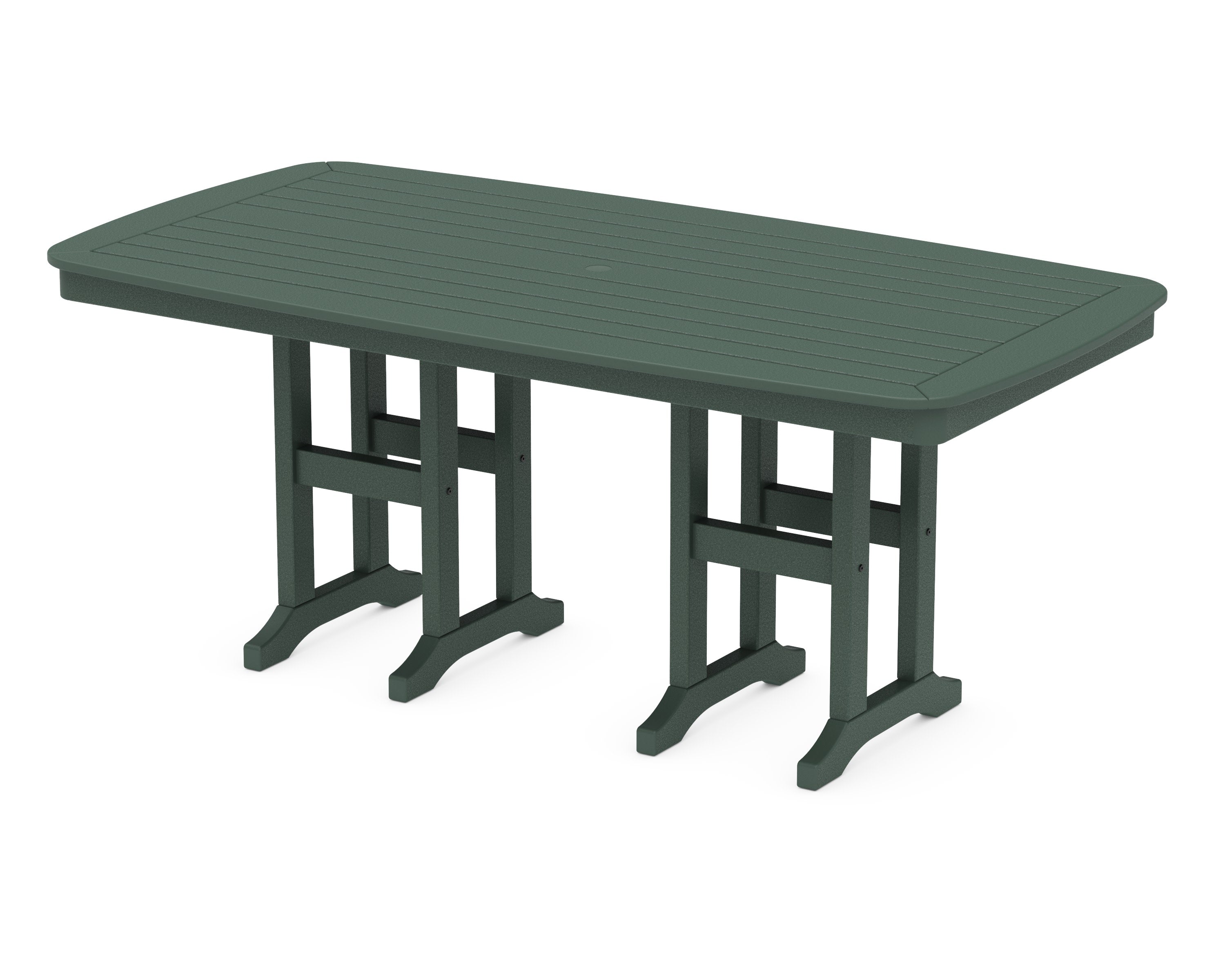 Nautical 37" x 72" Dining Table in Green