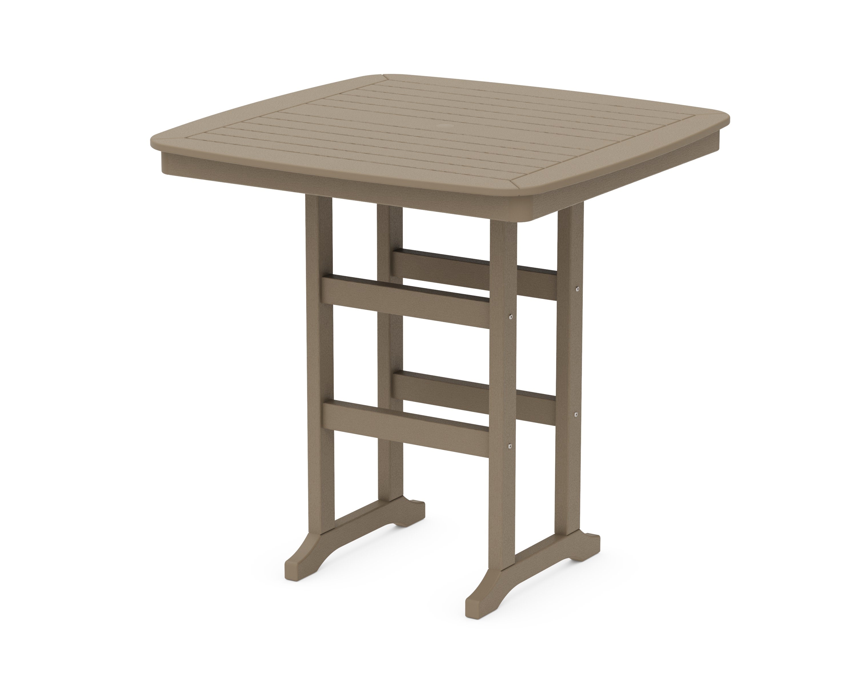 Nautical 44" Bar Table in Vintage Sahara