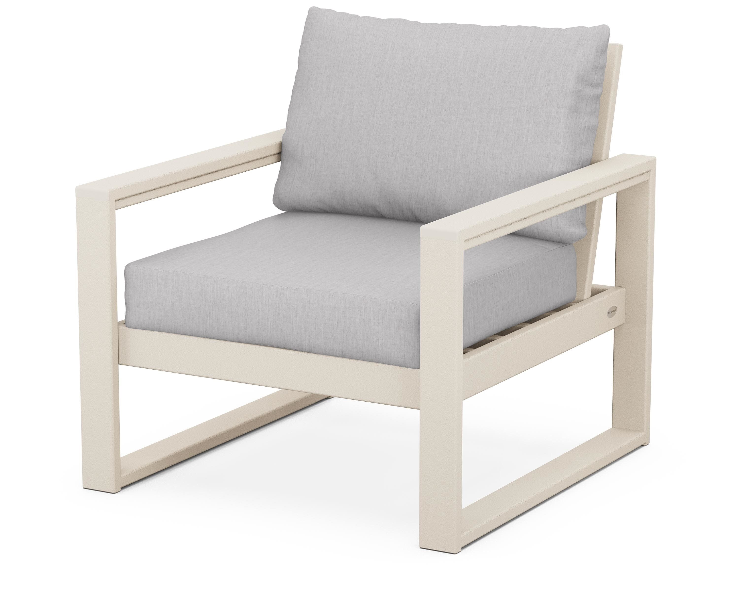 EDGE Club Chair in Sand / Granite