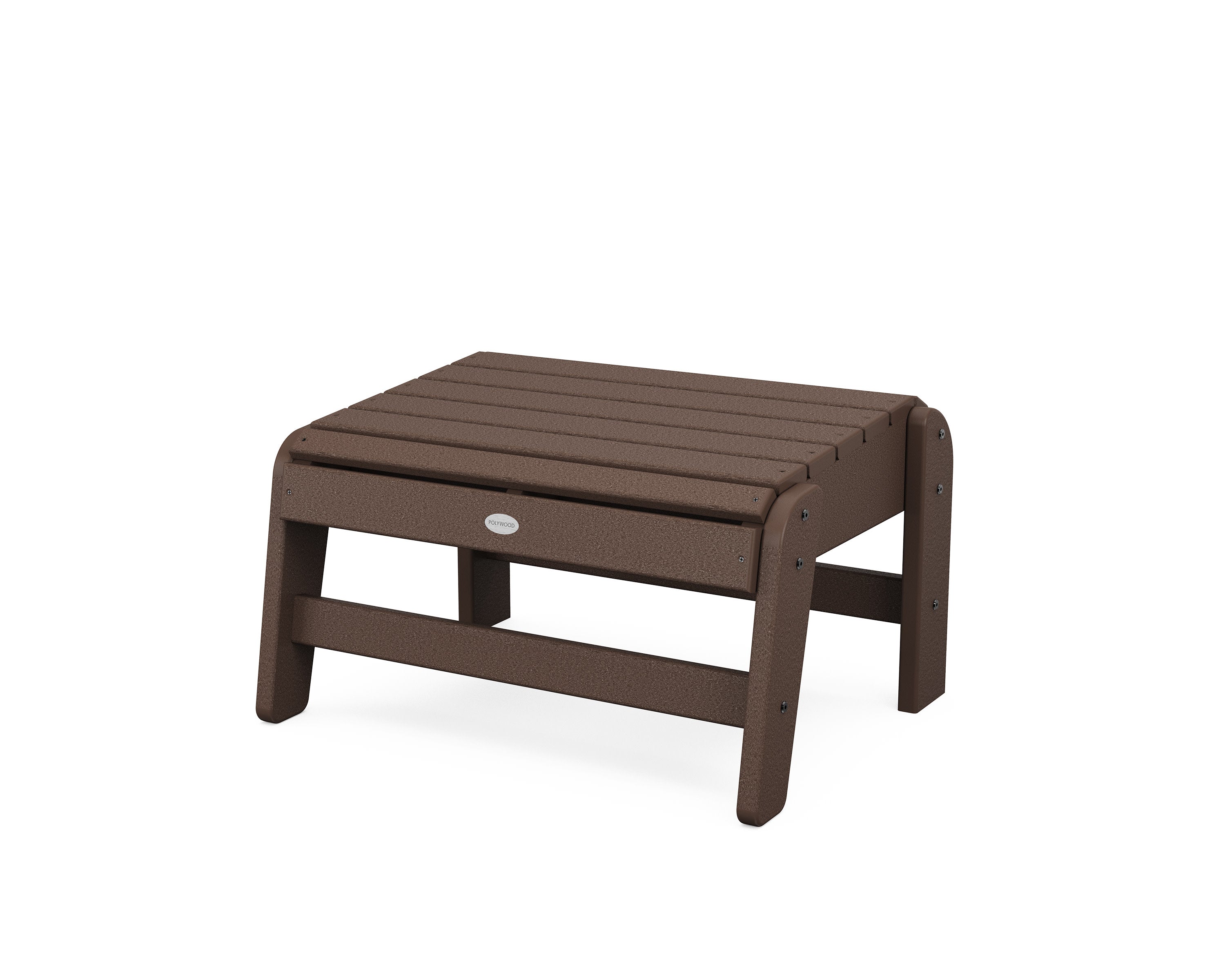 Grand Adirondack Ottoman in Mahogany