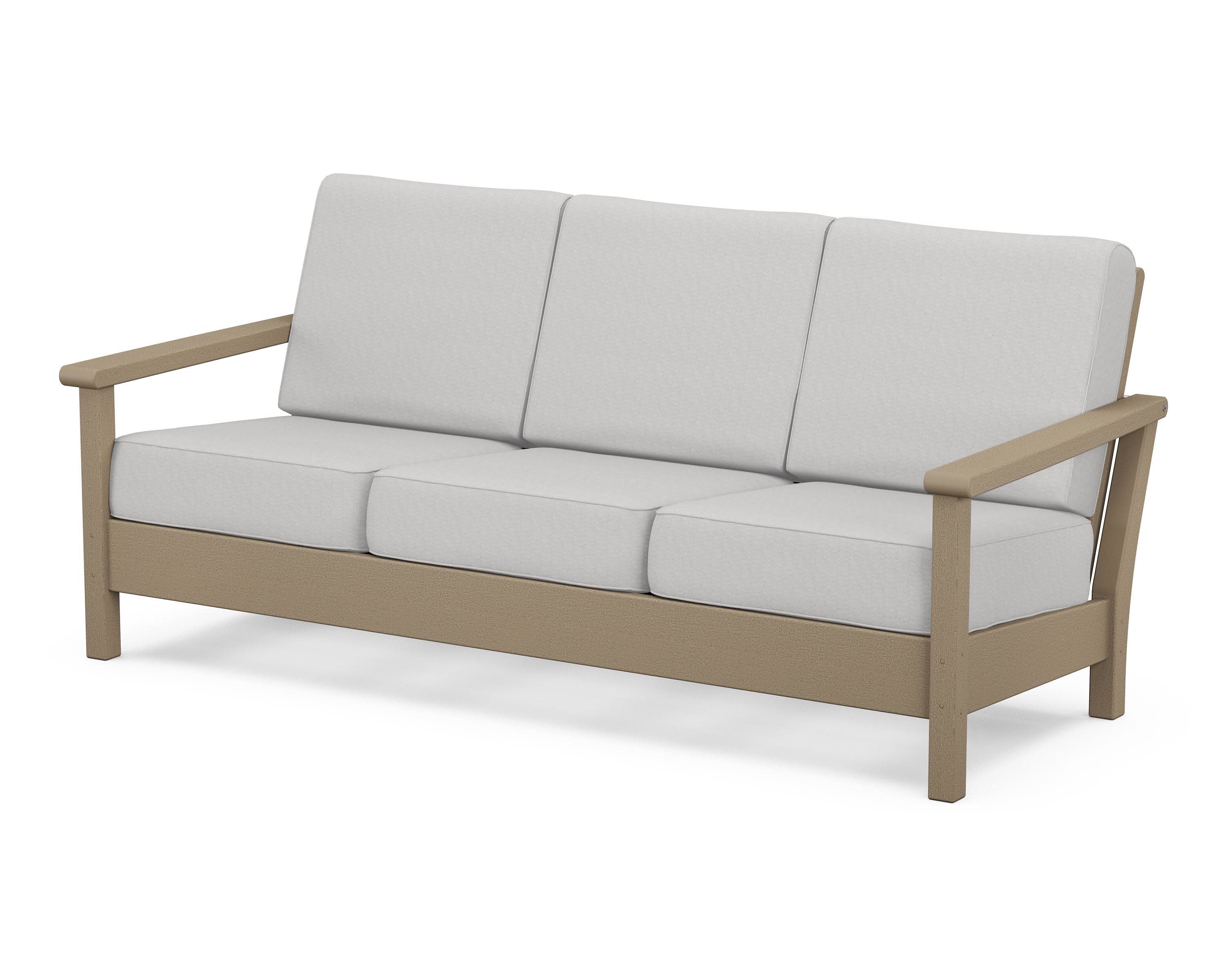 Harbour Deep Seating Sofa in Vintage Sahara / Diamond in the Rough