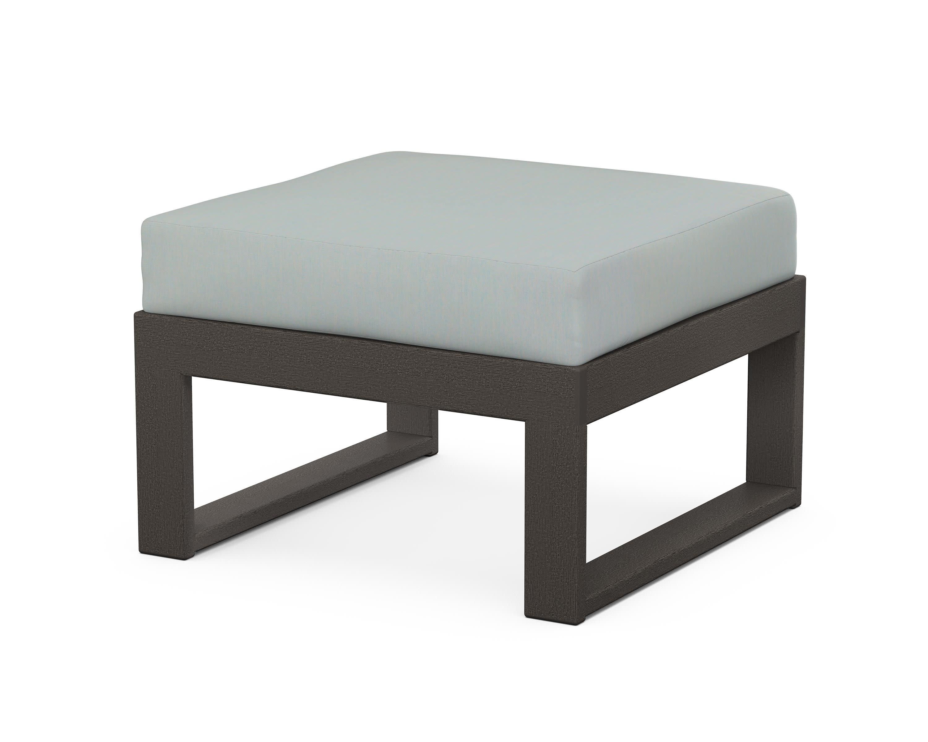 Modular Ottoman - Modern in Vintage Coffee / Spa