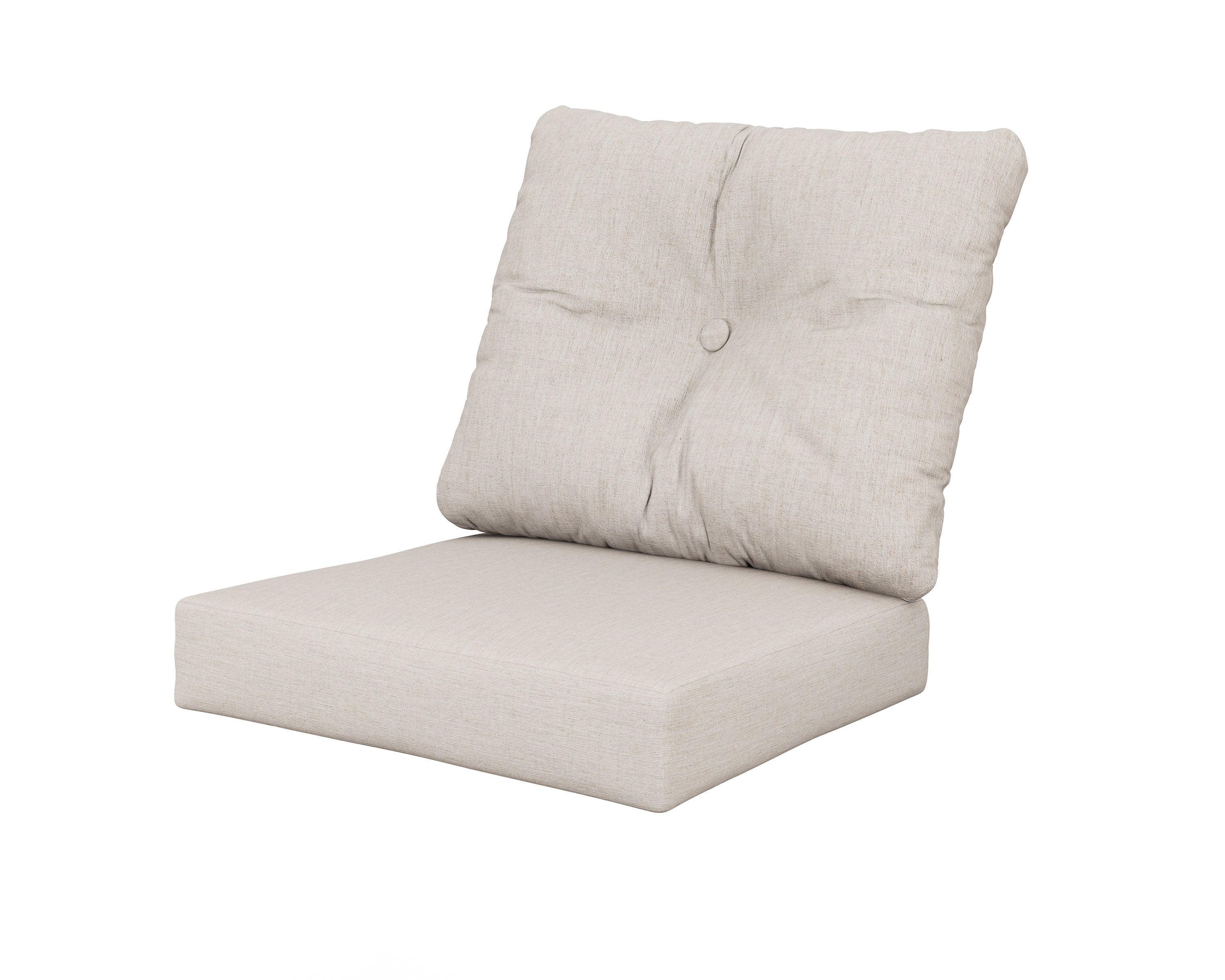 Vineyard Seat/Back Cushion in Cast Ash