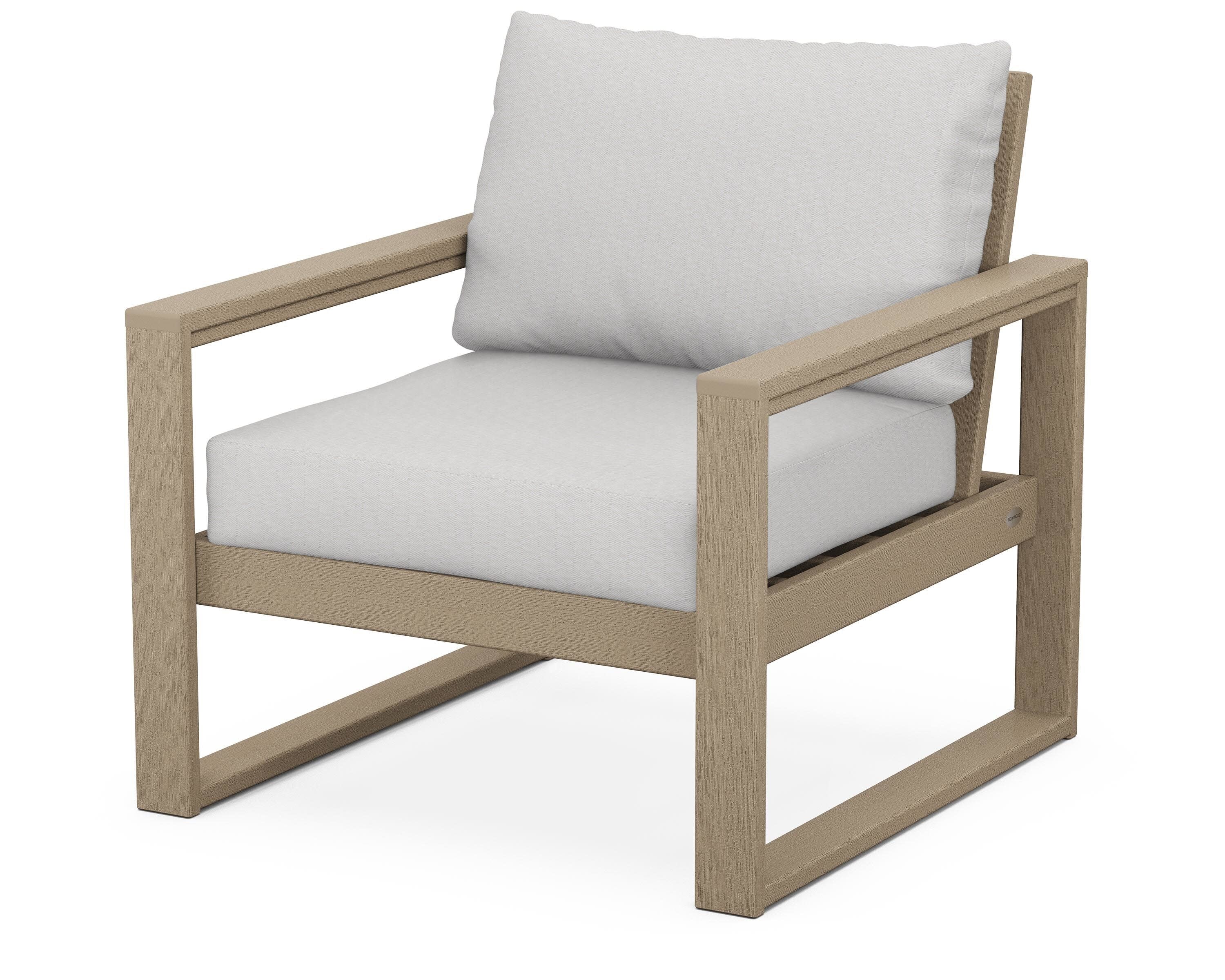 EDGE Club Chair in Vintage Sahara / Diamond in the Rough