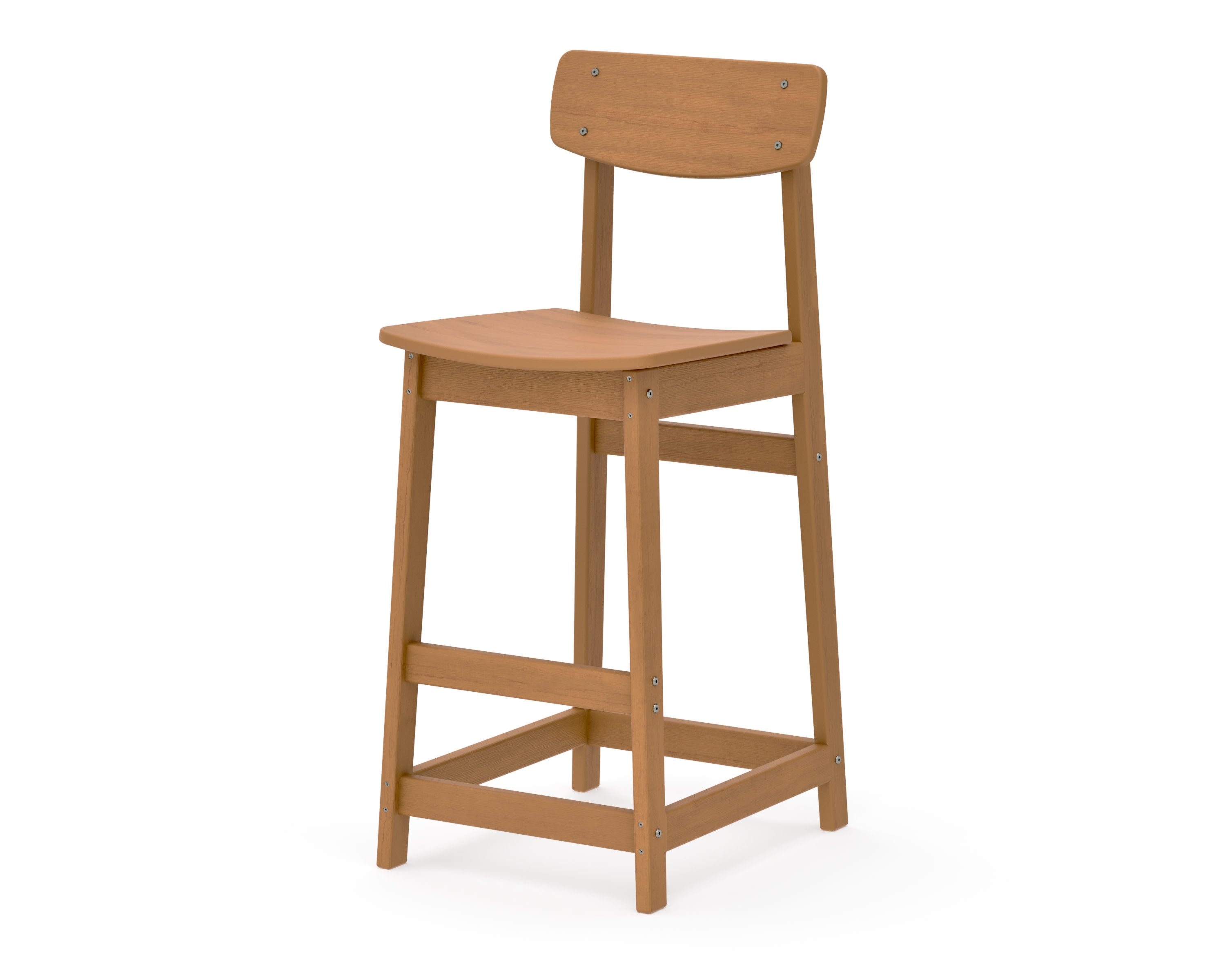 Modern Studio Urban Bar Chair in Natural