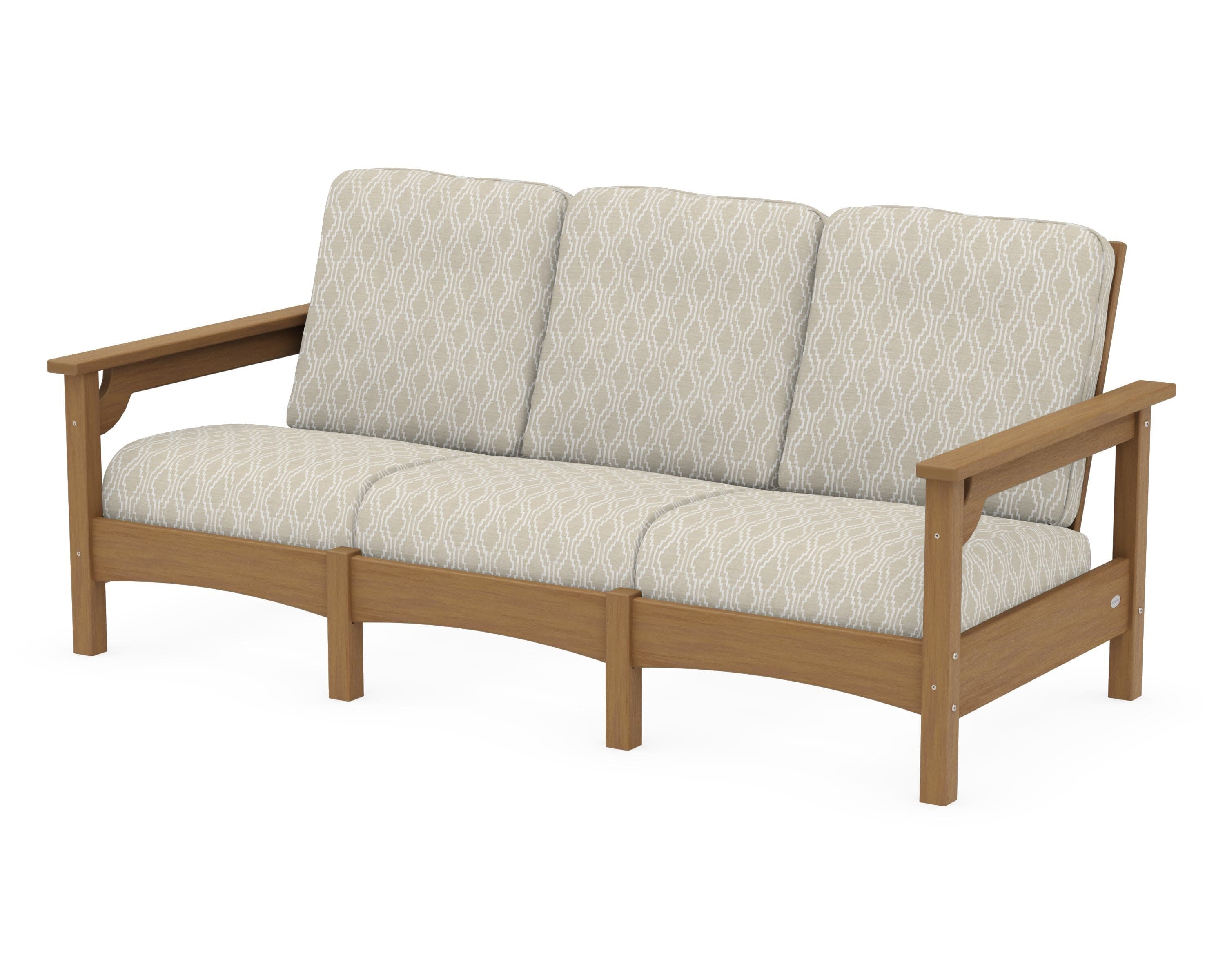 Club Sofa in Natural / Solve Linen