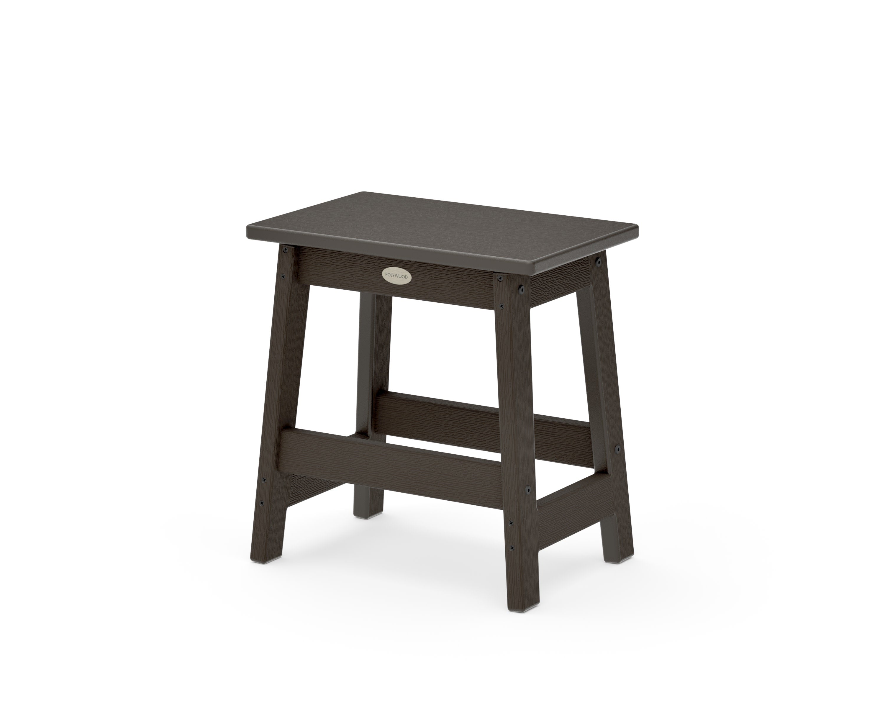 Modern Studio Stool in Vintage Coffee
