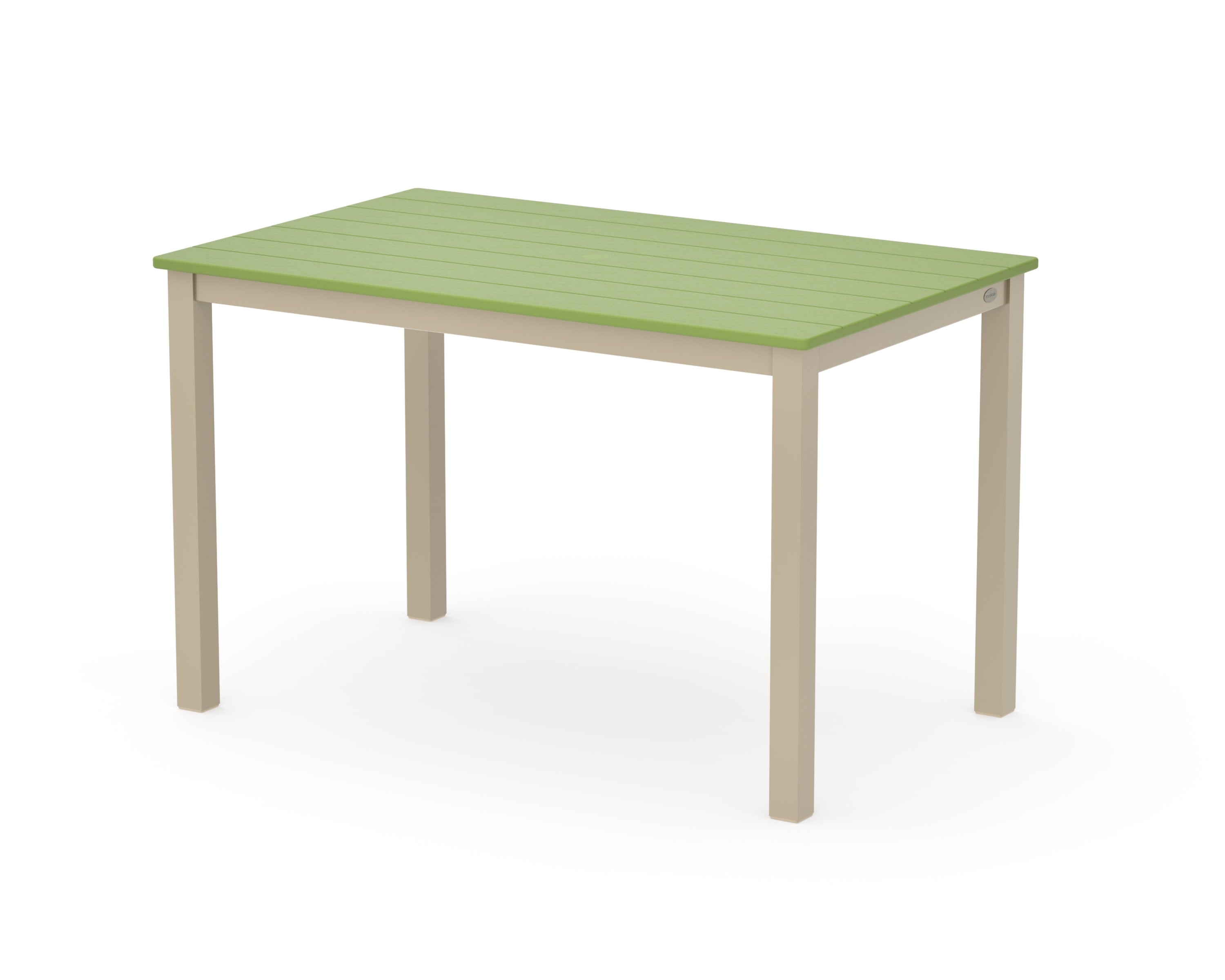 Main Street 30 x 48 Dining Table in Sand / Lime