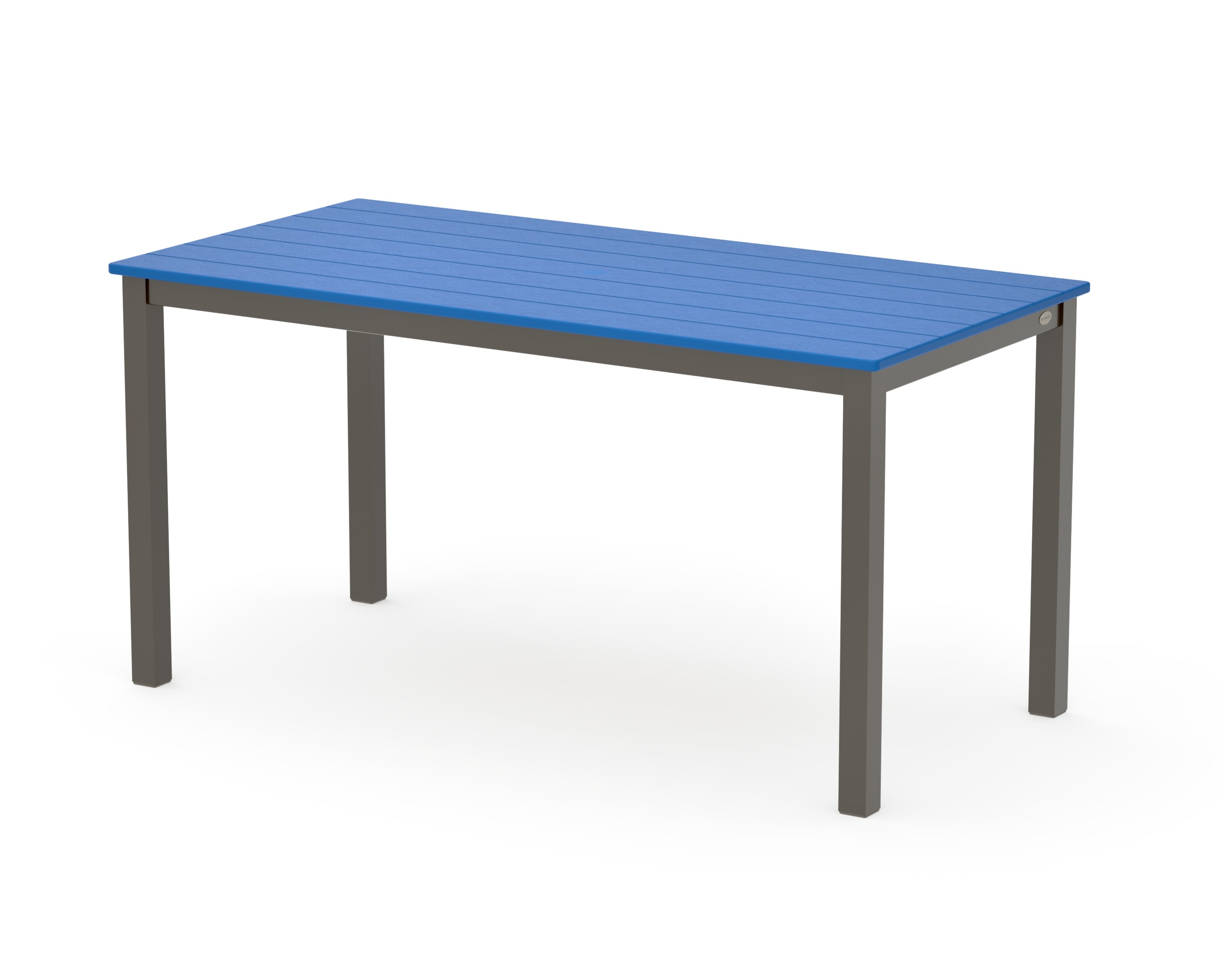 Main Street 30 x 60 Dining Table in Bronze / Pacific Blue