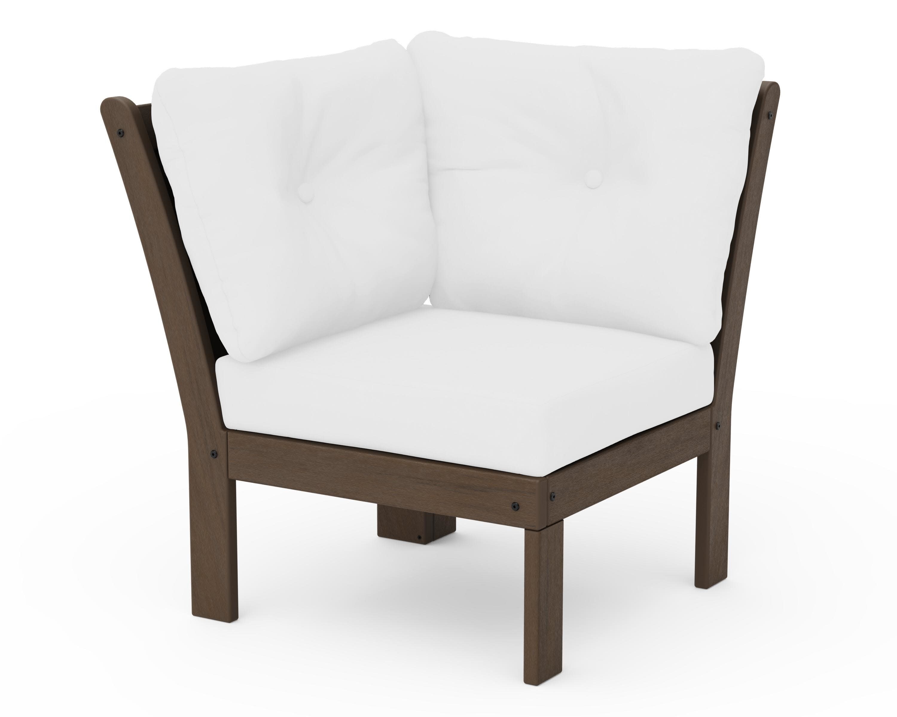 Vineyard Modular Corner Chair in Kona / Natural