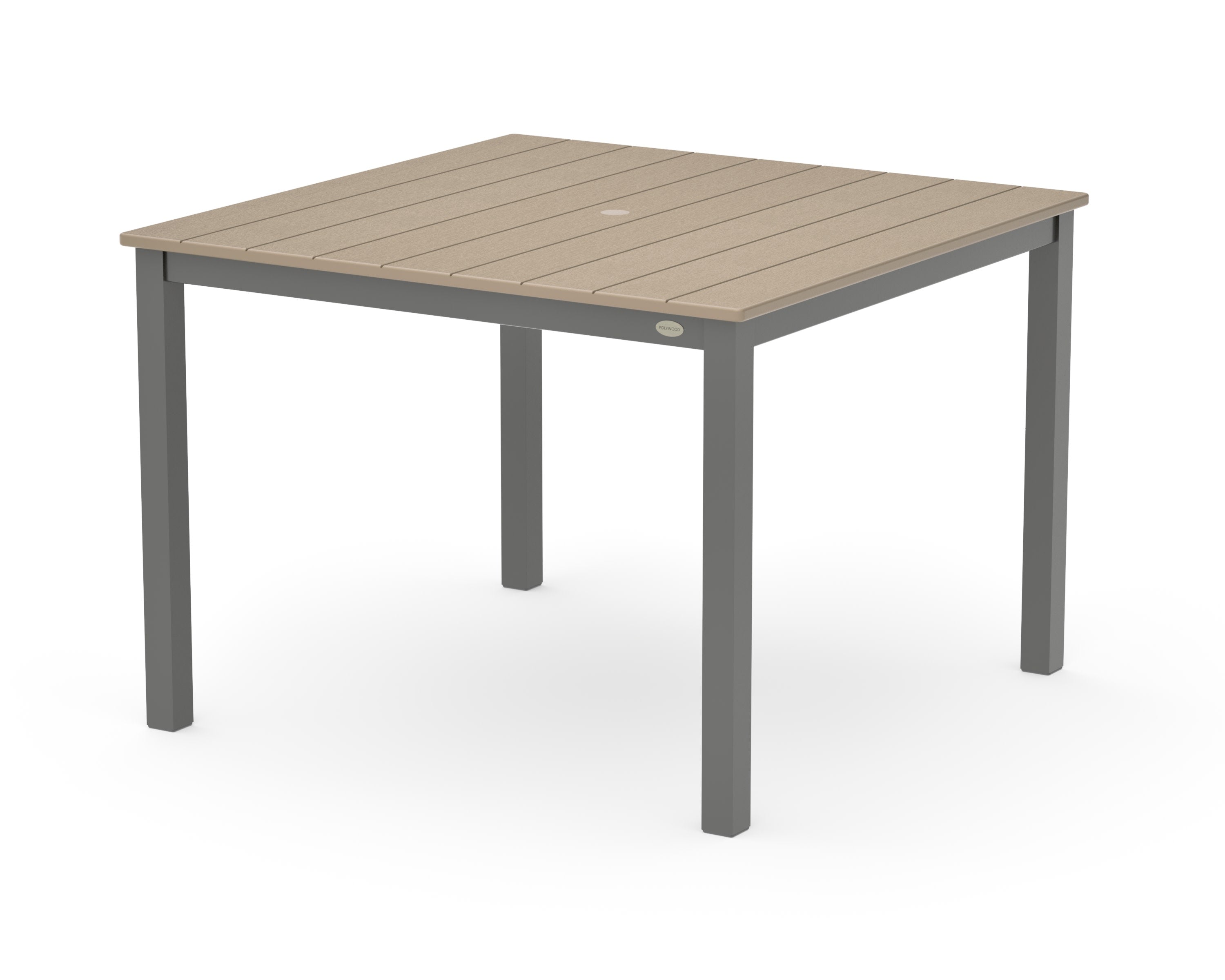 Main Street 42 x 42 Dining Table in Charcoal / Vintage Sahara