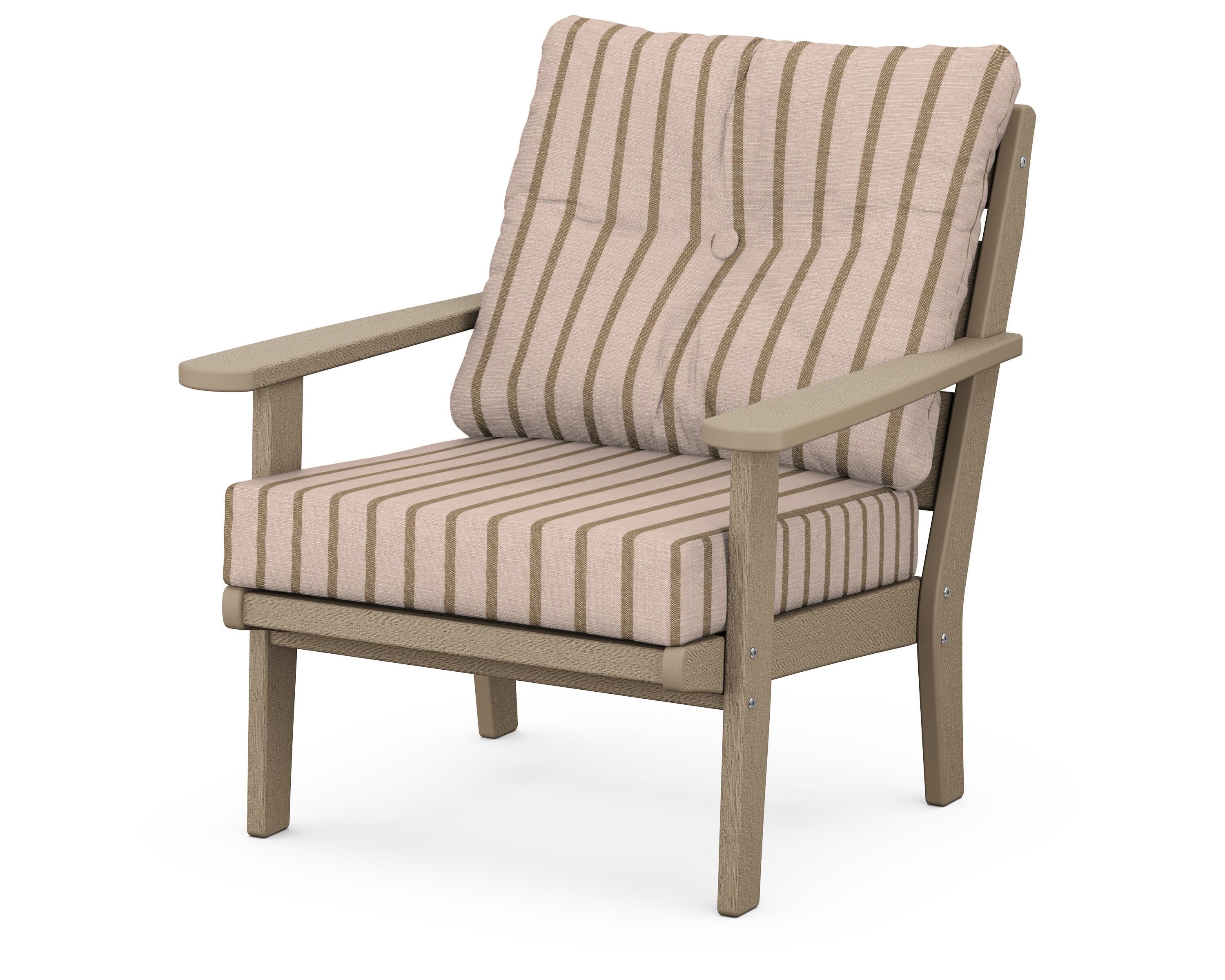 Lakeside Deep Seating Chair in Vintage Sahara / Unwind Cameo