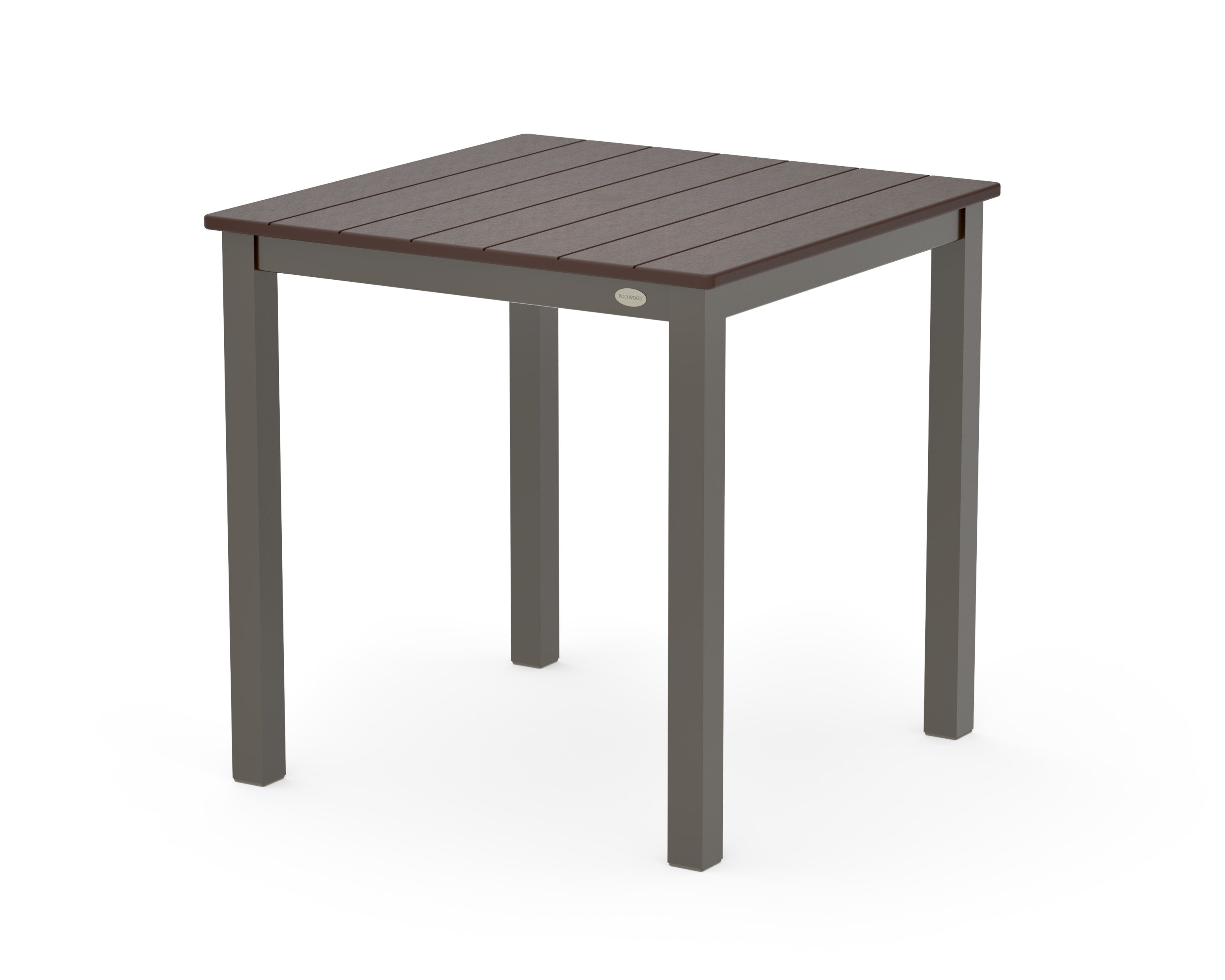 Main Street 30 x 30 Dining Table in Bronze / Mahogany