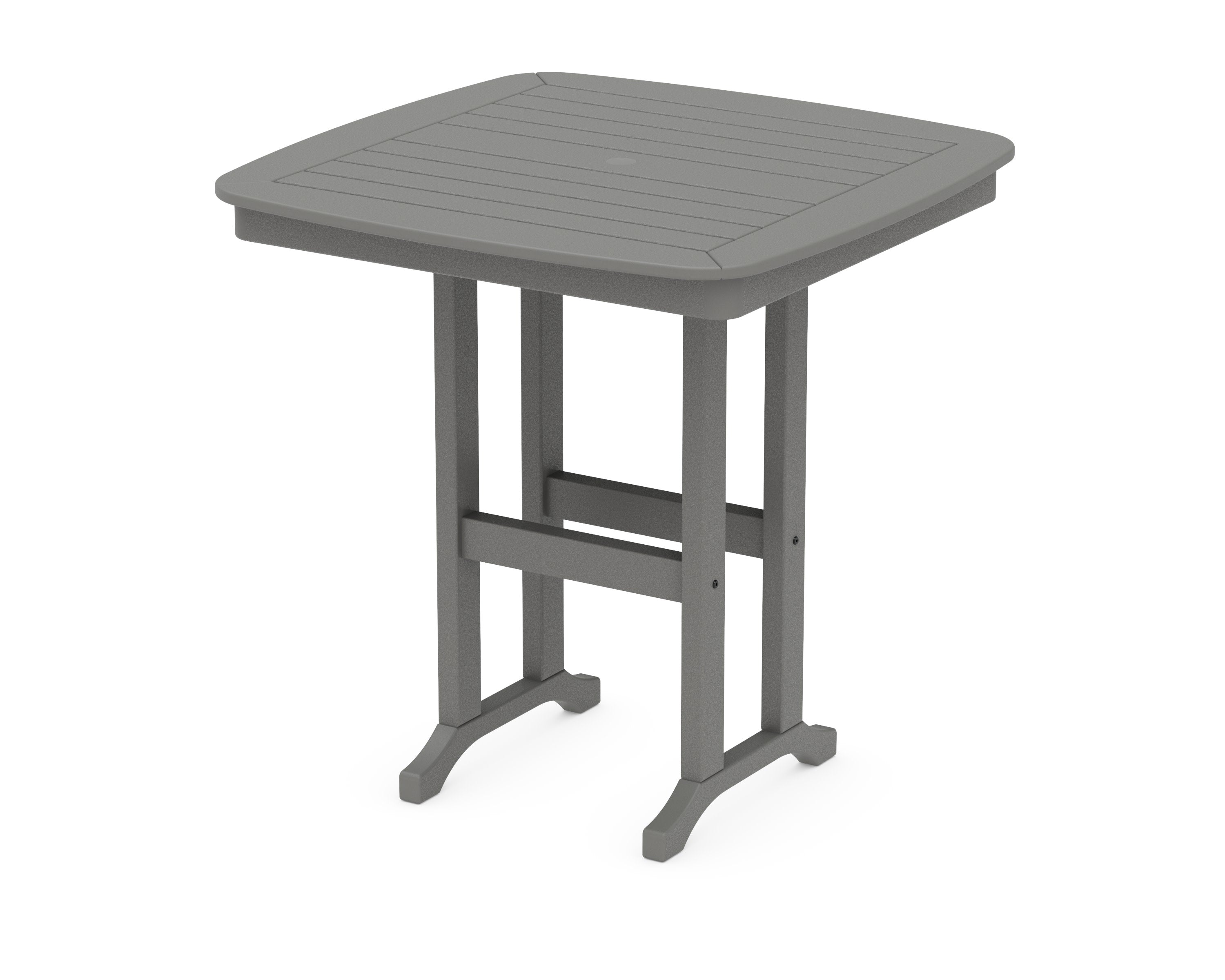 Nautical 37" Counter Table in Slate Grey