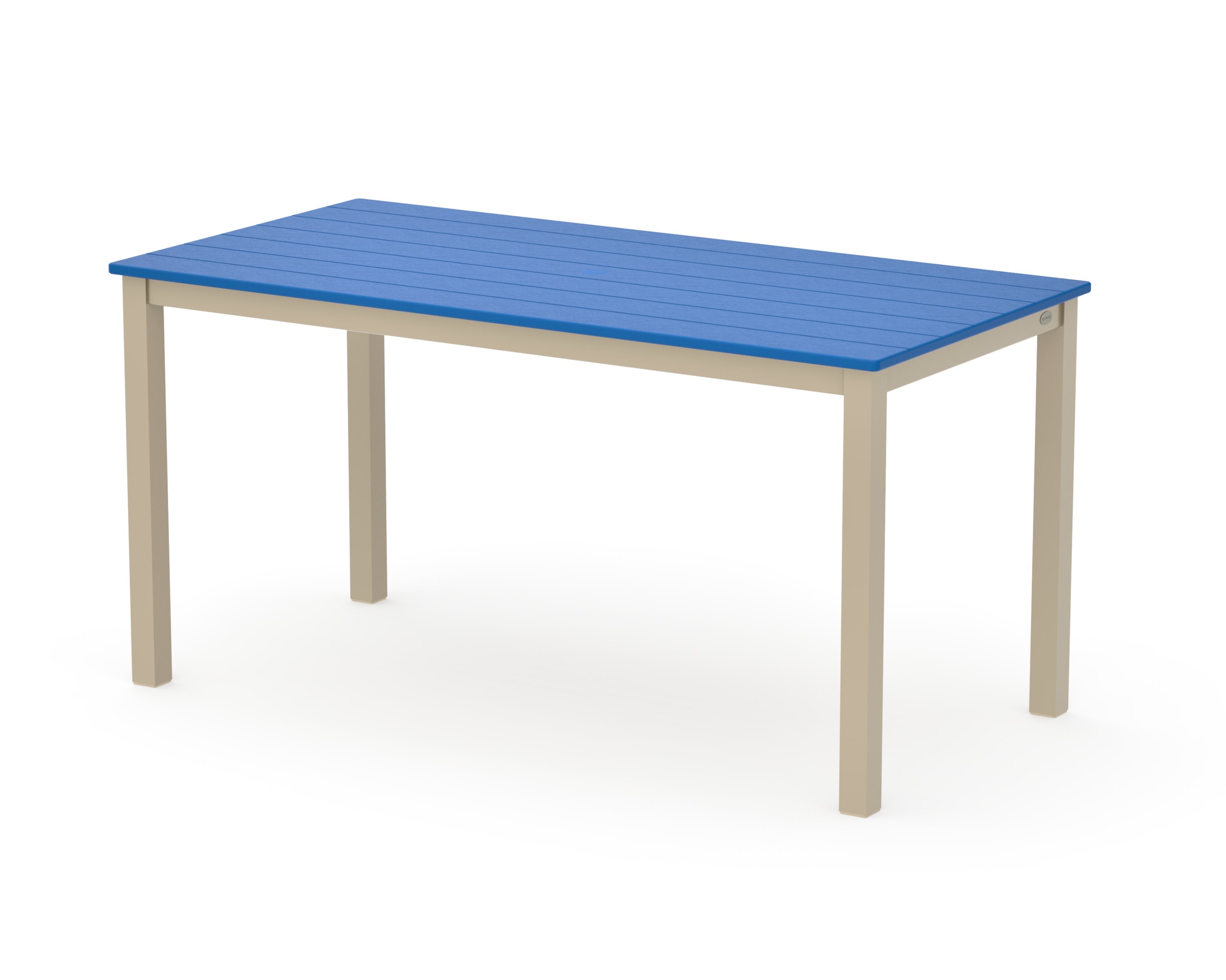 Main Street 30 x 60 Dining Table in Sand / Pacific Blue