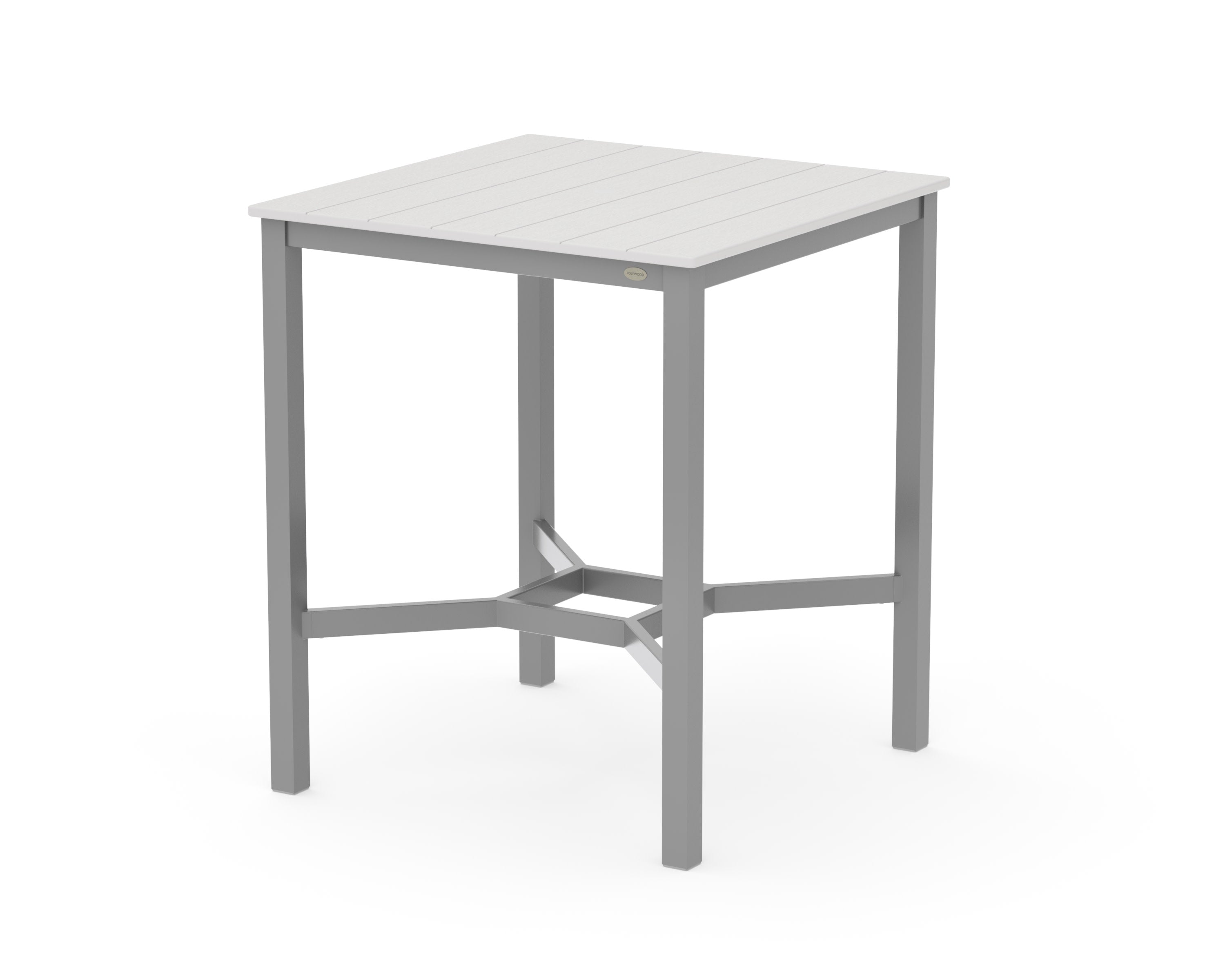 Main Street 36 x 36 Bar Table in Sand / Vintage White