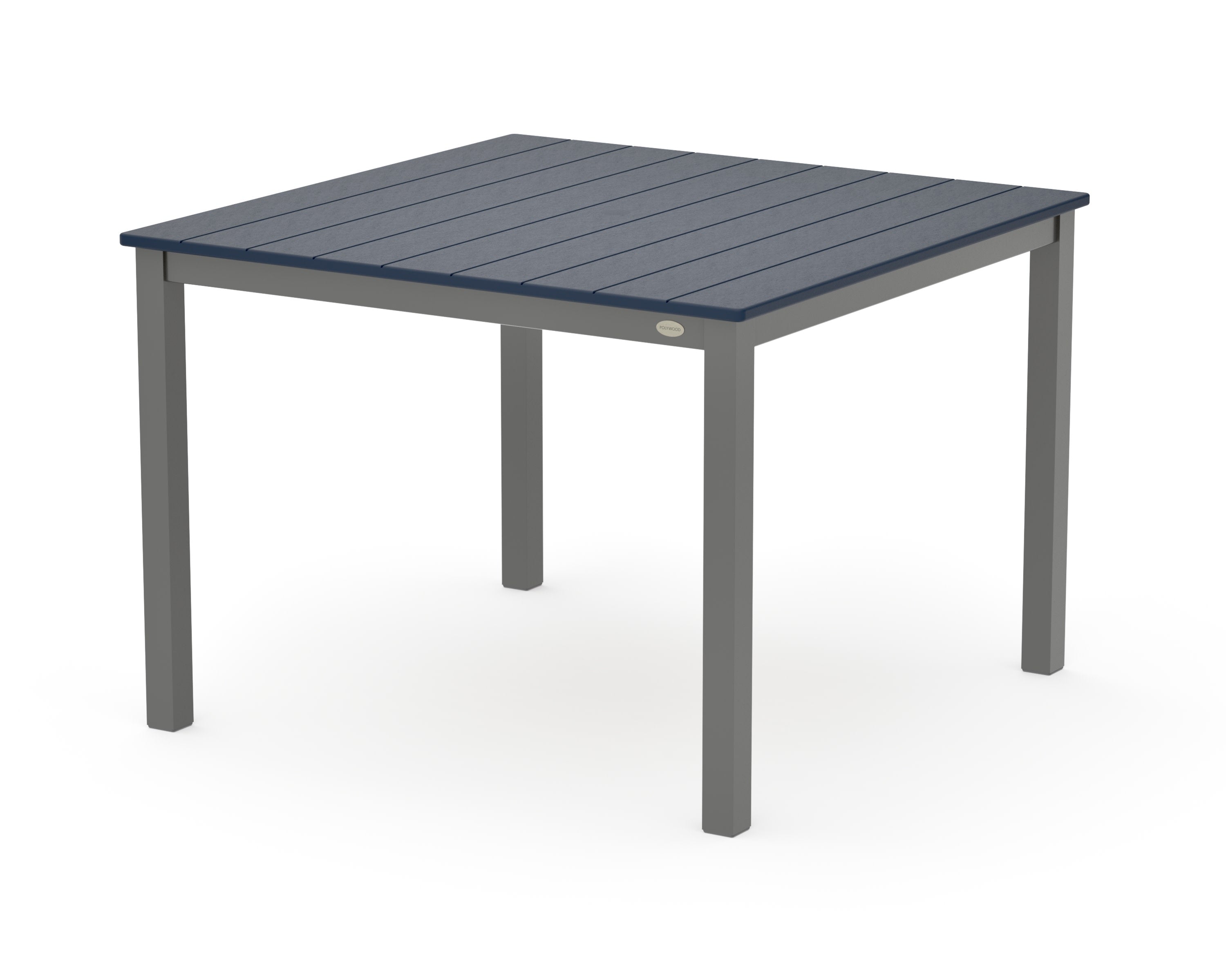 Main Street 42 x 42 Dining Table in Charcoal / Navy