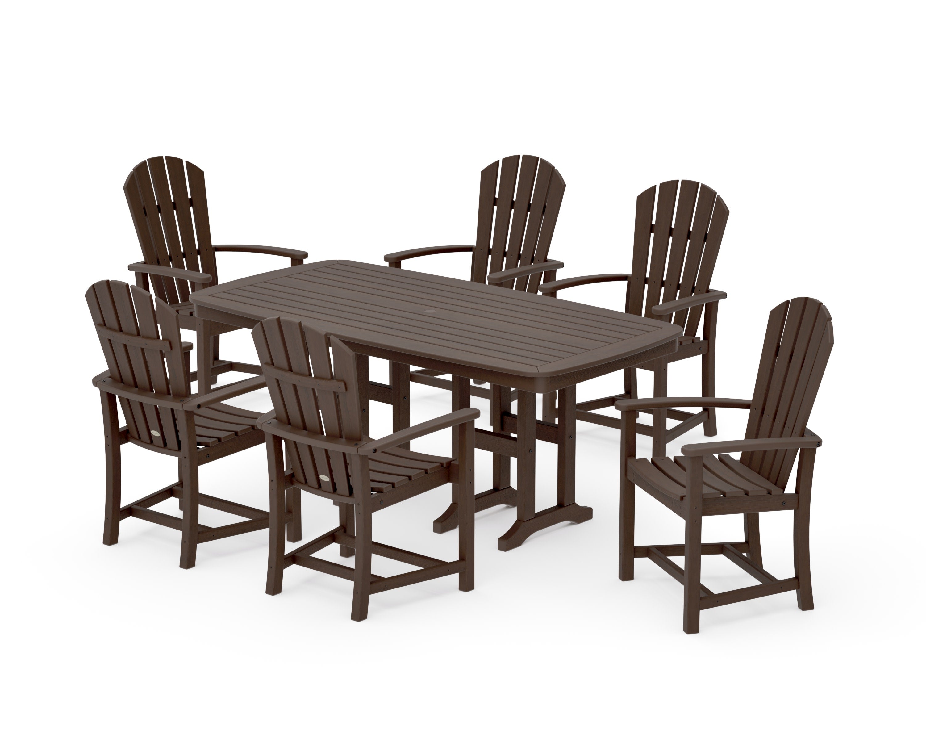 Palm Coast 7-Piece Dining Set in Kona