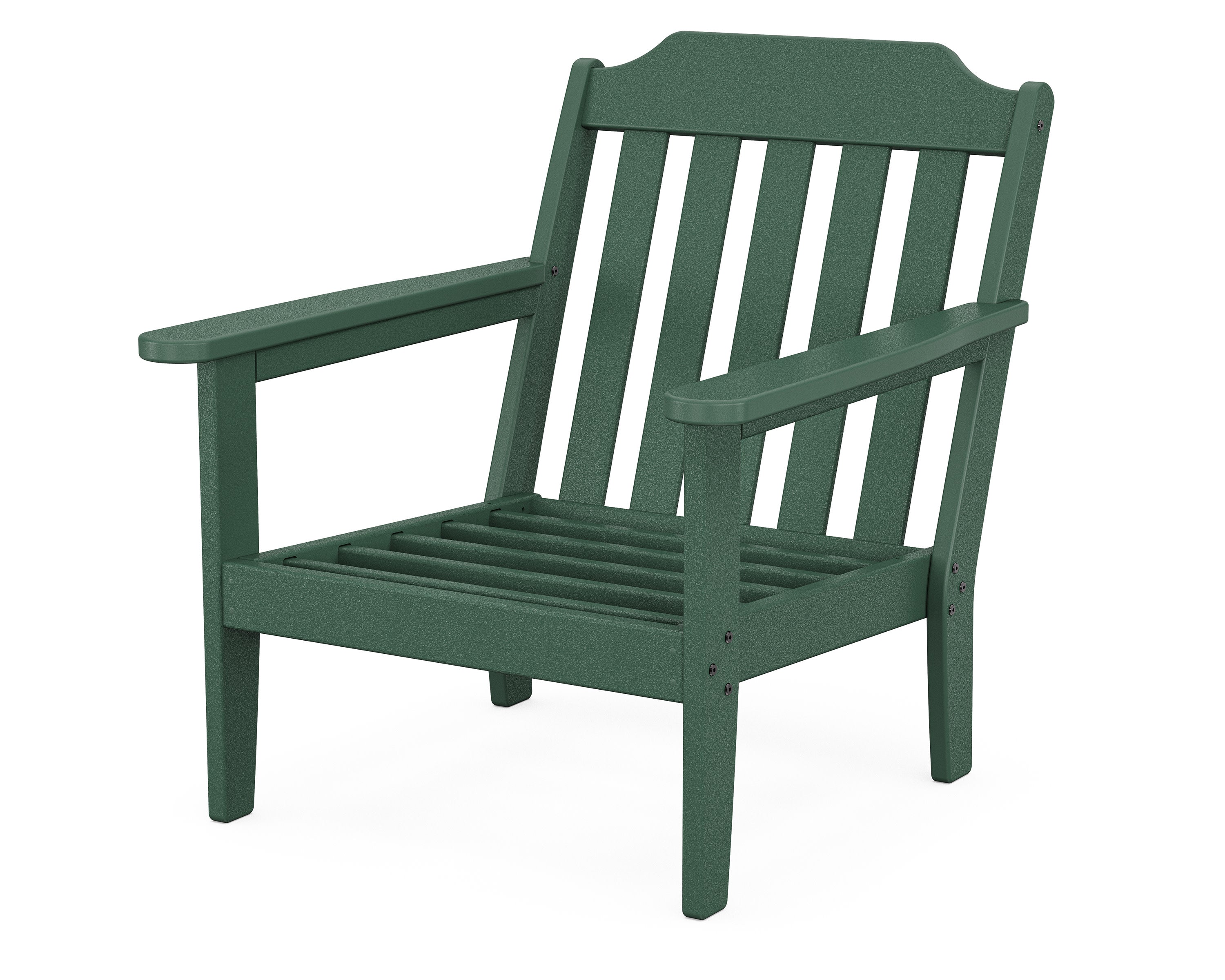 Cottage Deep Seating Chair Frame in Green