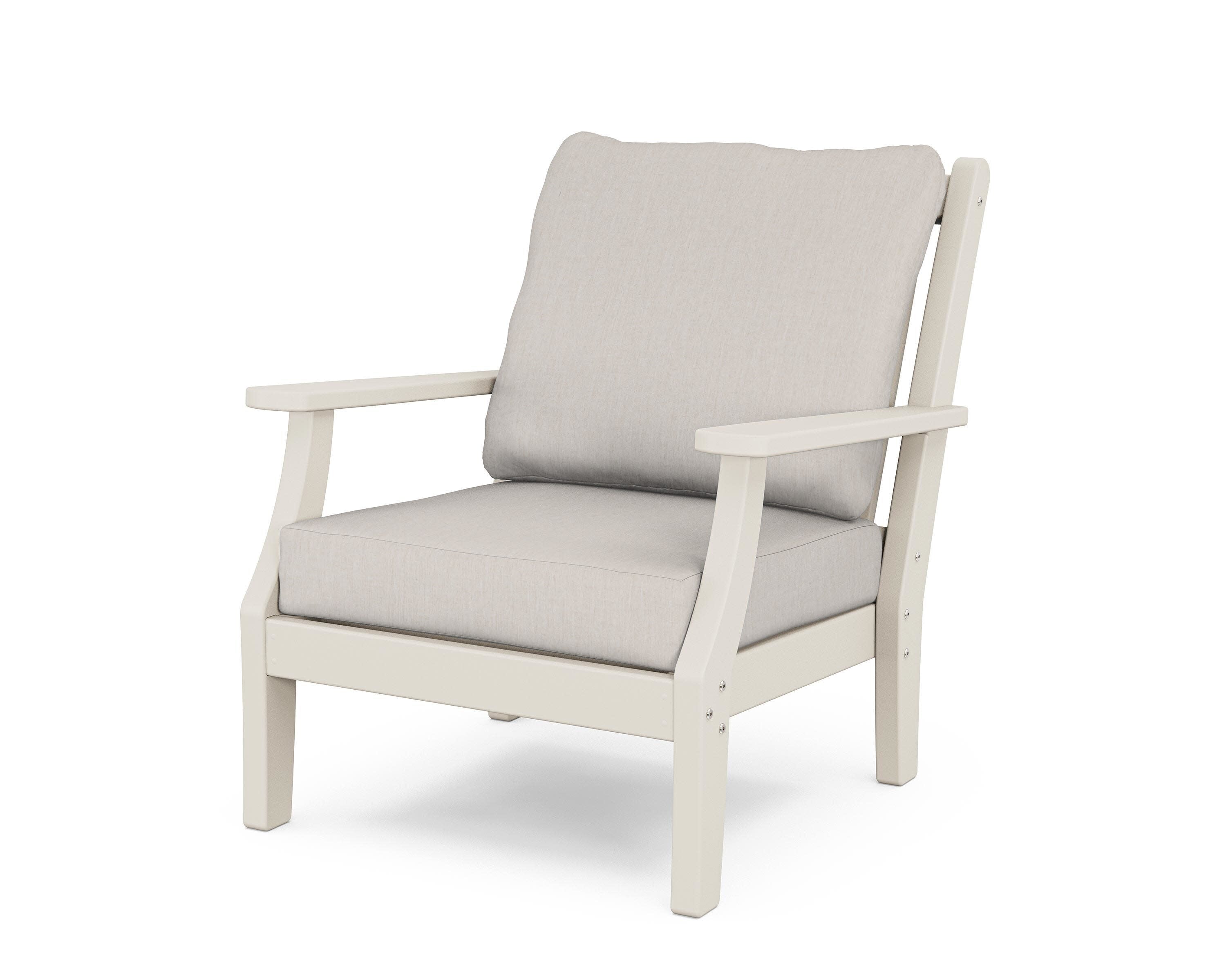 Wovendale Deep Seating Chair in Sand / Cast Ash