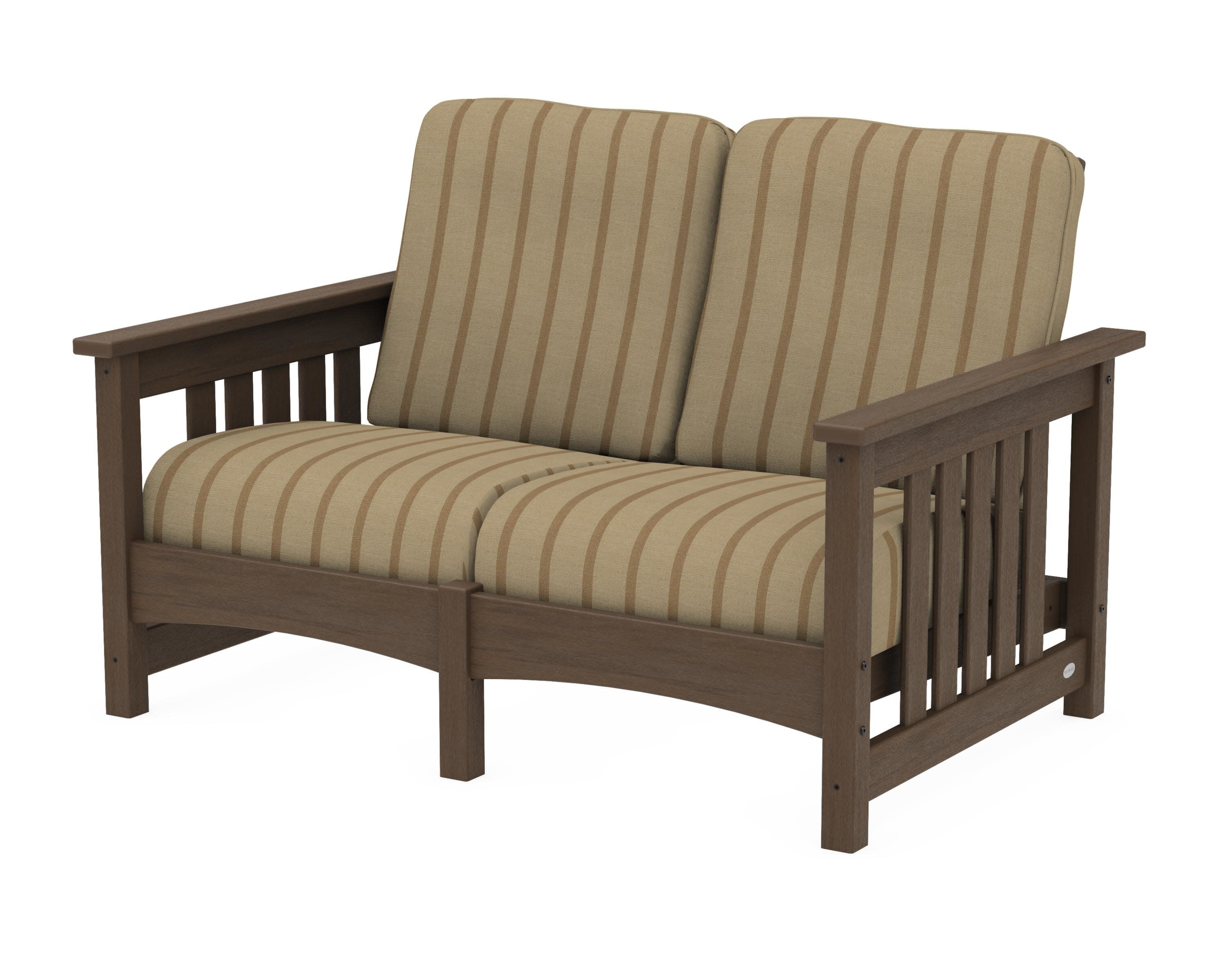 Club Mission Loveseat in Kona / Unwind Driftwood