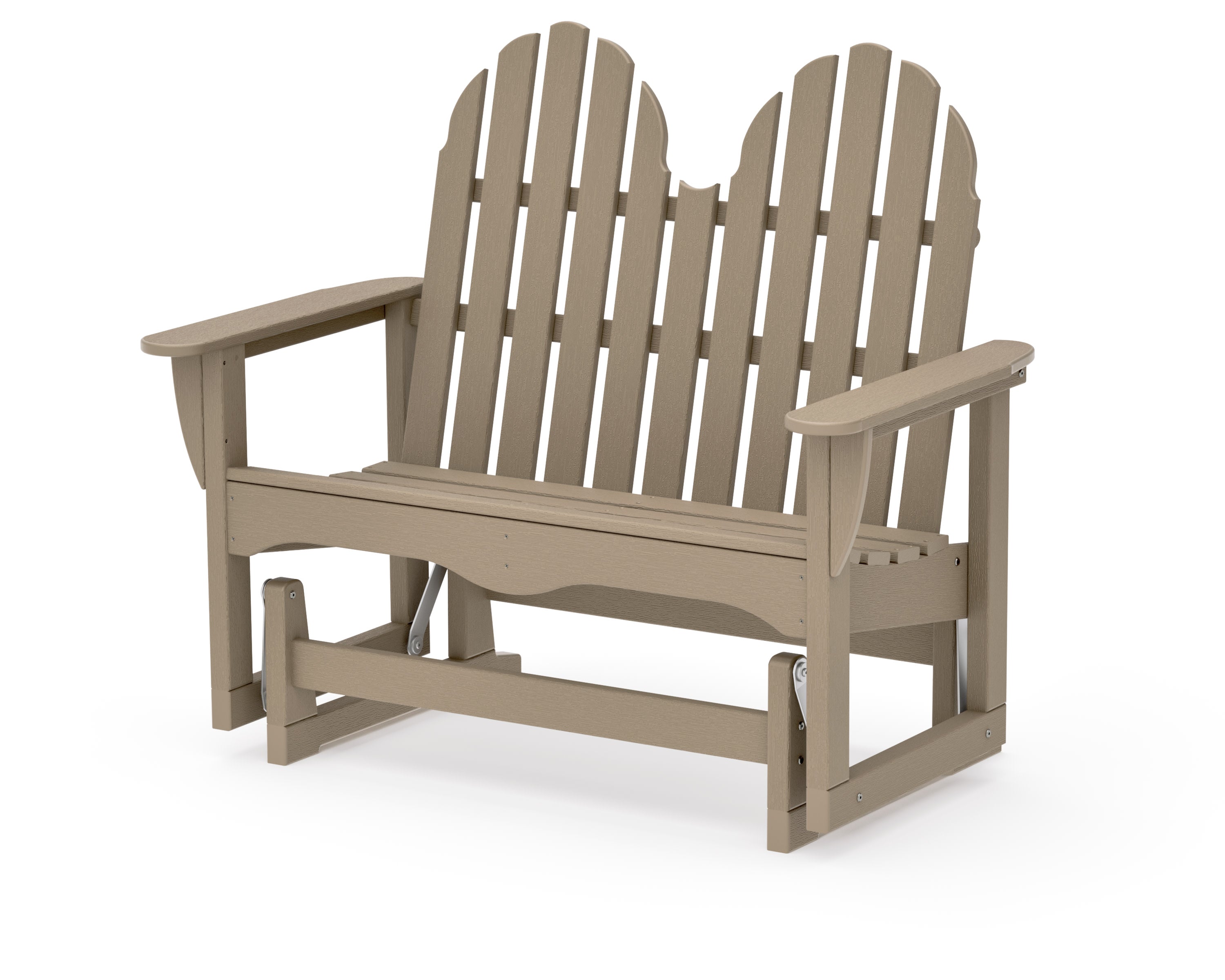Classic Adirondack 48" Glider in Vintage Sahara