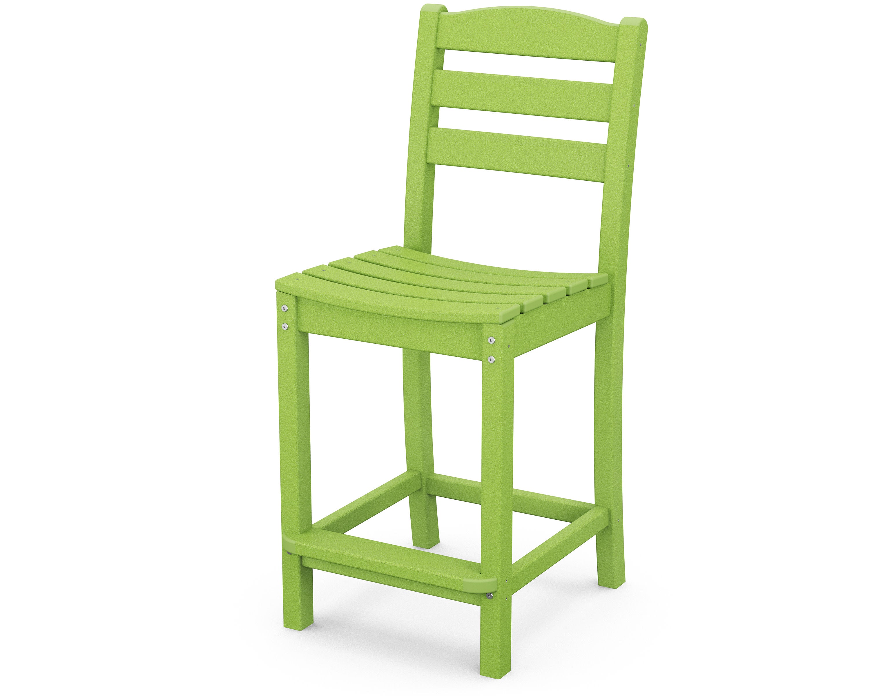 La Casa Caf Counter Side Chair in Lime