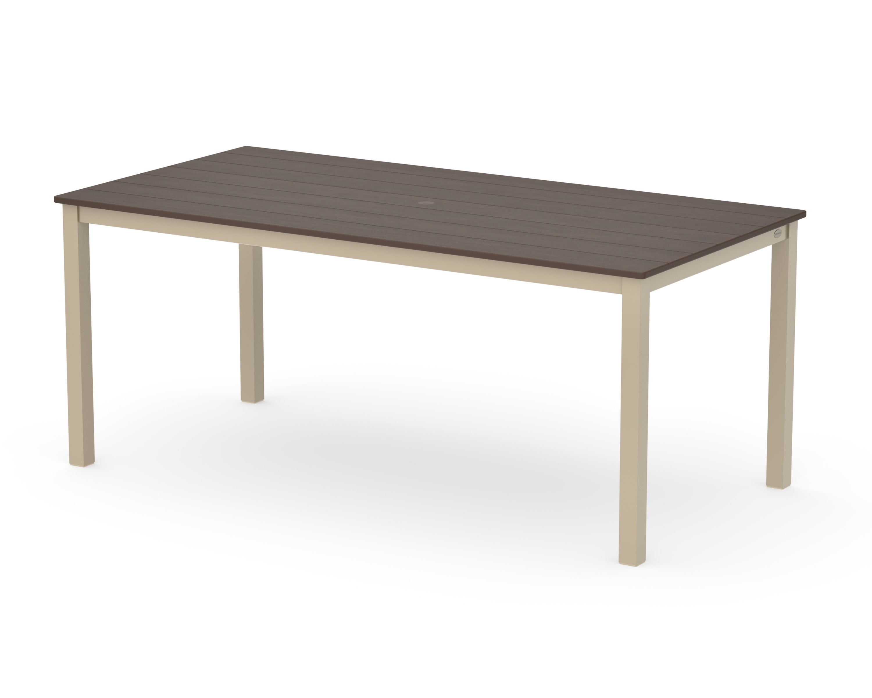 Main Street 36" x 72" Dining Table in Sand / Kona