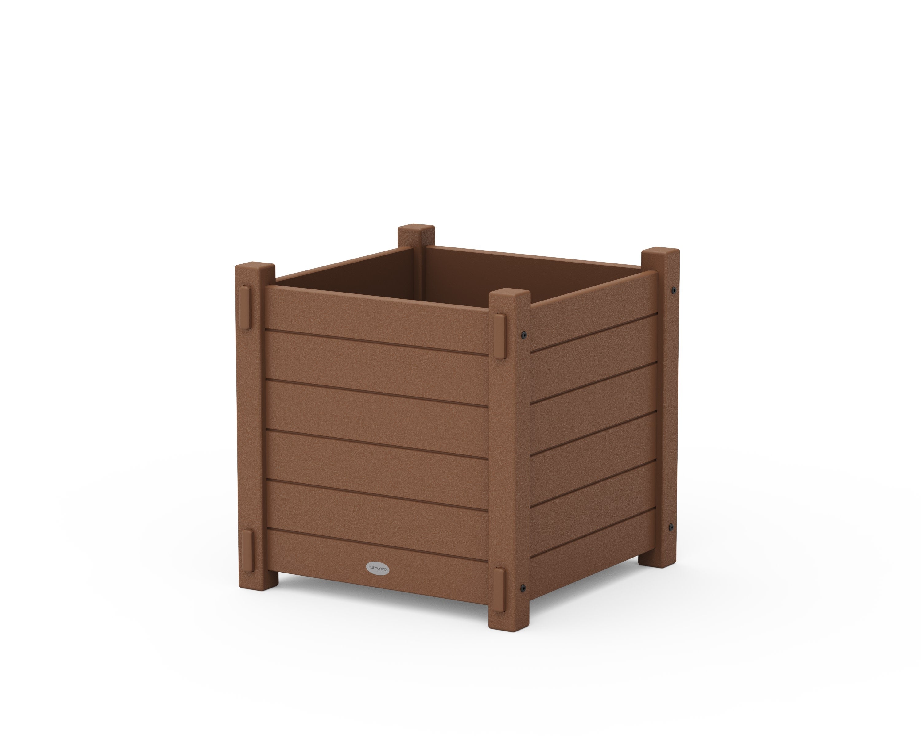 Nautical Large Square Planter Box in Teak