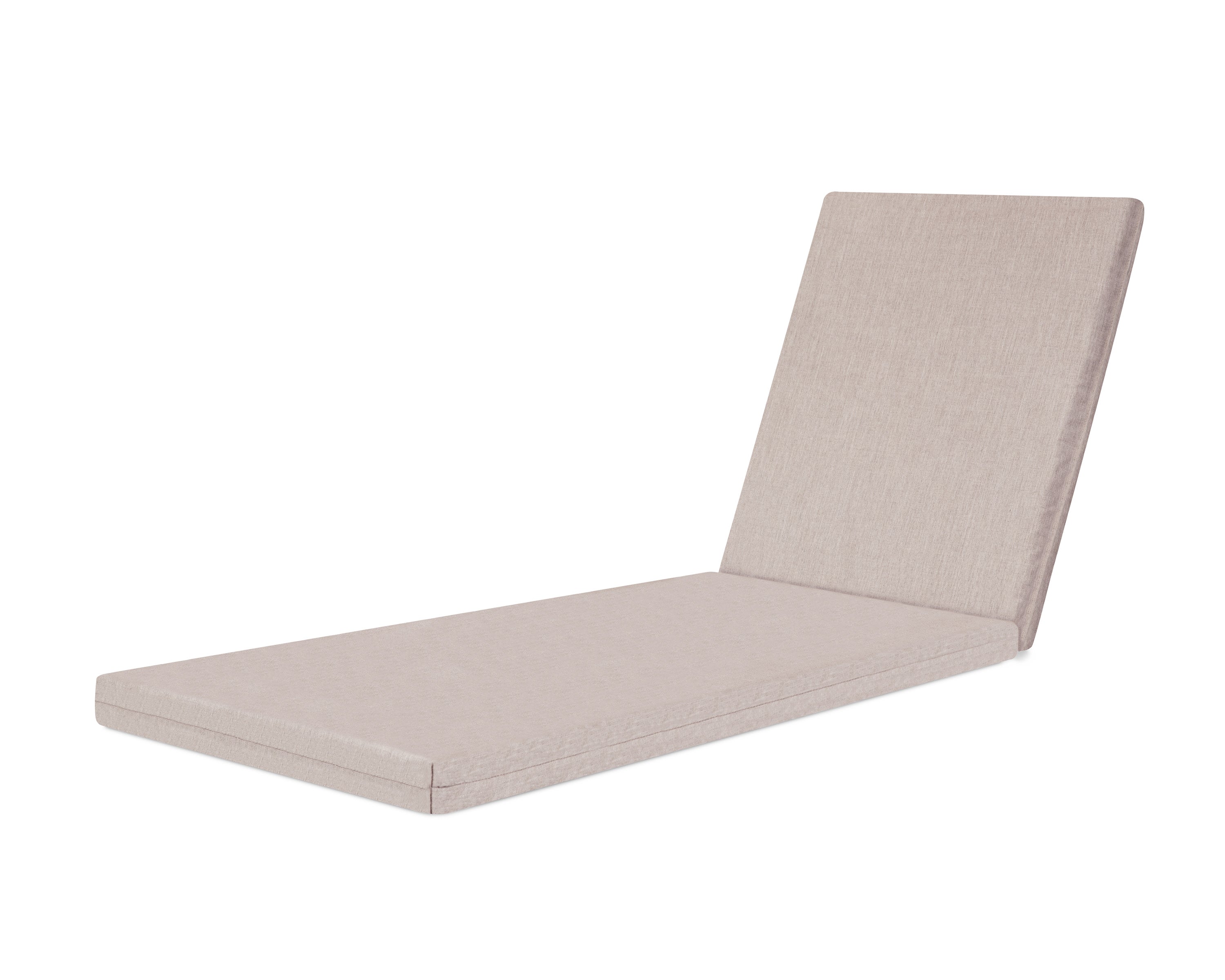 Chaise Cushion in Cast Ash